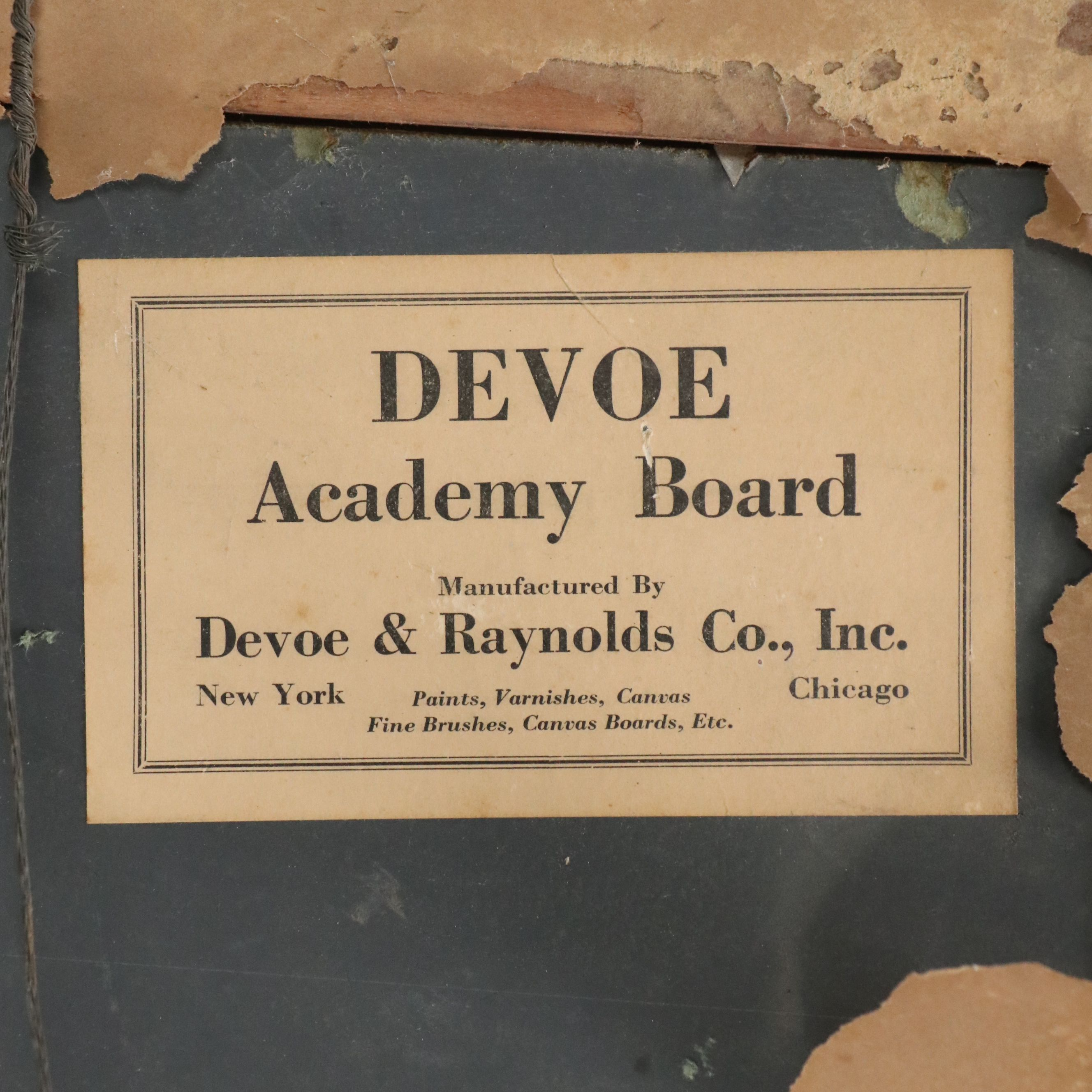 Impressionistic Style Landscape Oil Painting, 19th Century