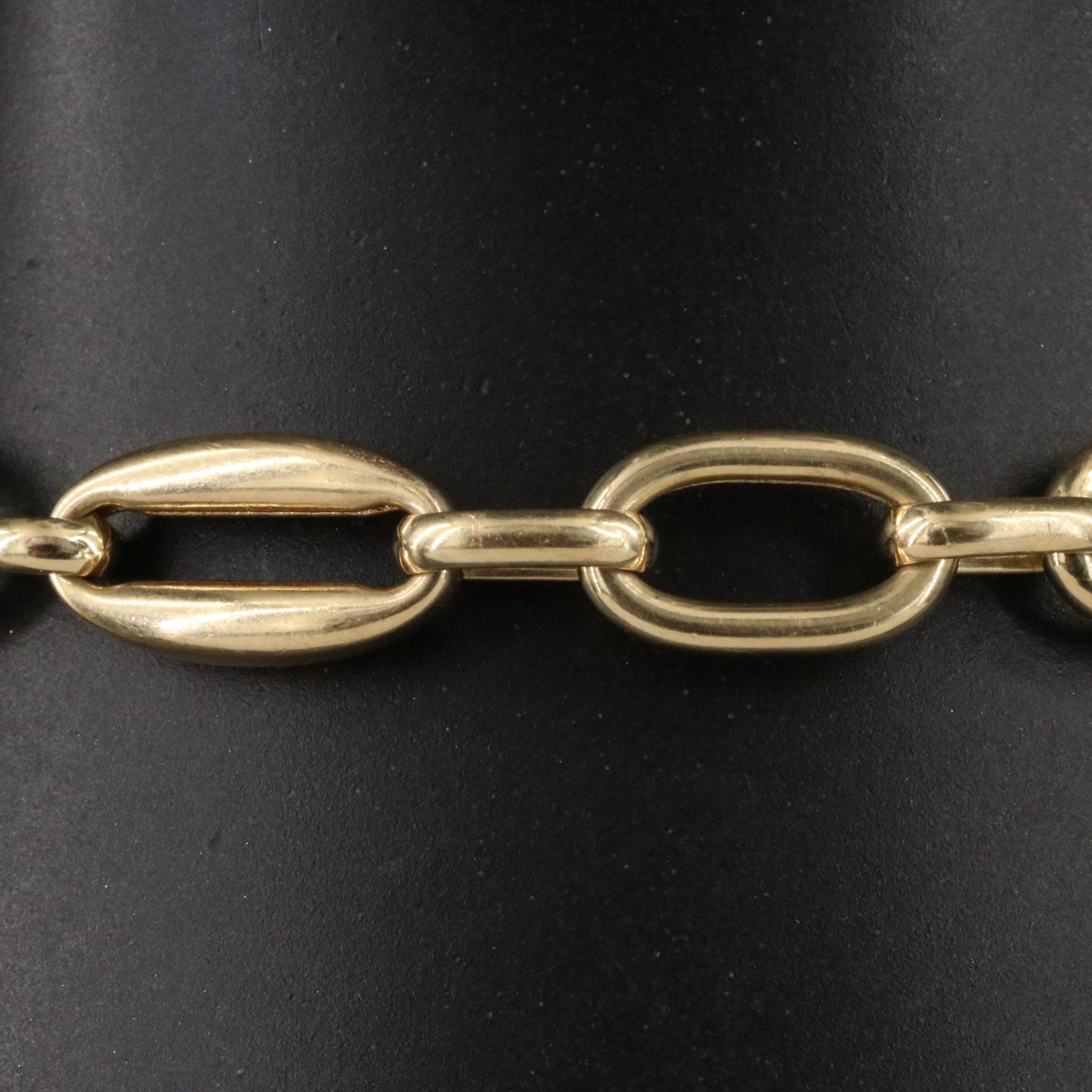 14K Oval Link Bracelet