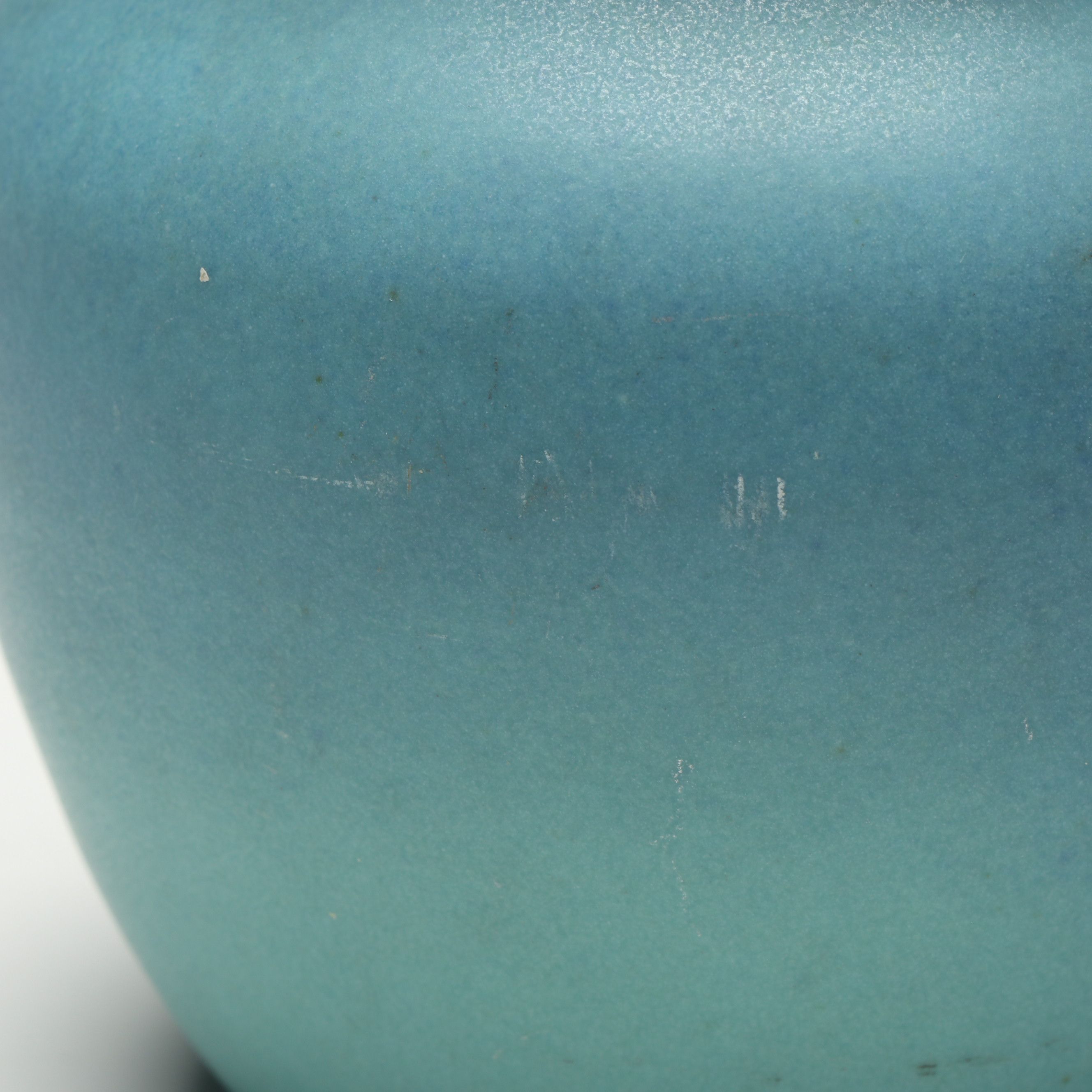 Van Briggle Art Deco Blue Glaze Ceramic Creamer