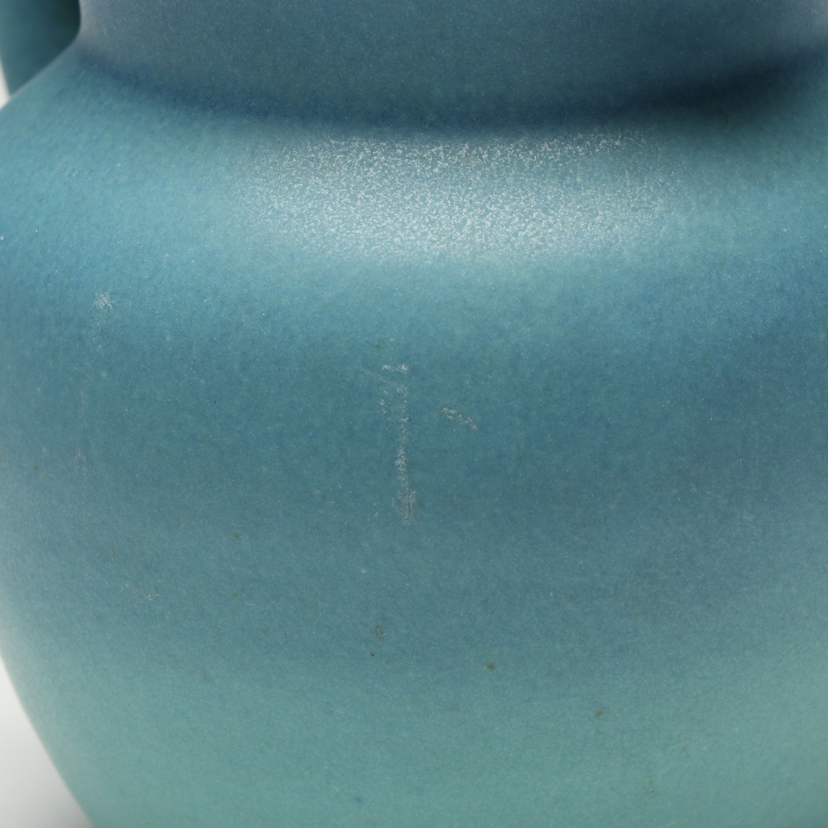 Van Briggle Art Deco Blue Glaze Ceramic Creamer