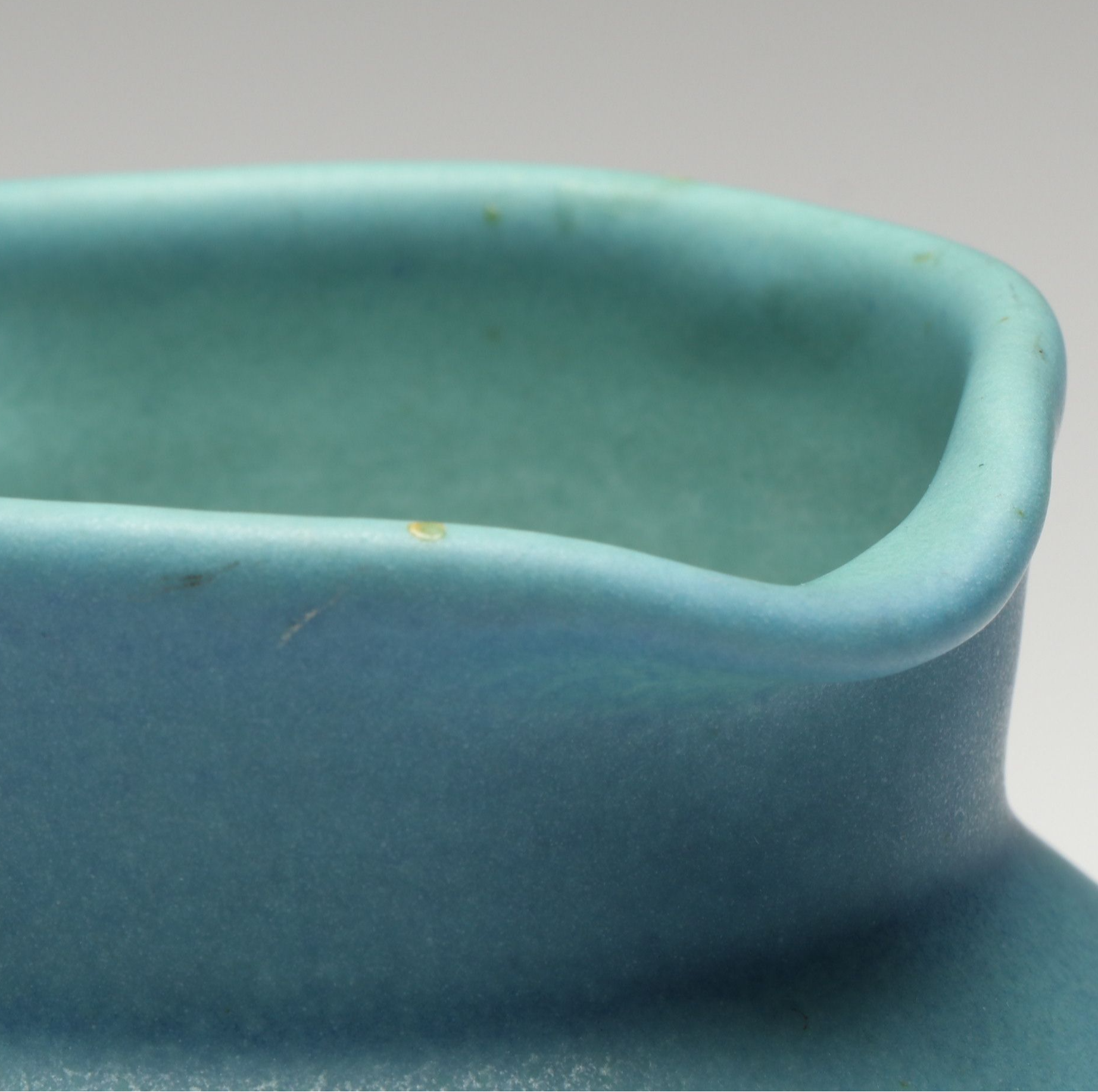 Van Briggle Art Deco Blue Glaze Ceramic Creamer