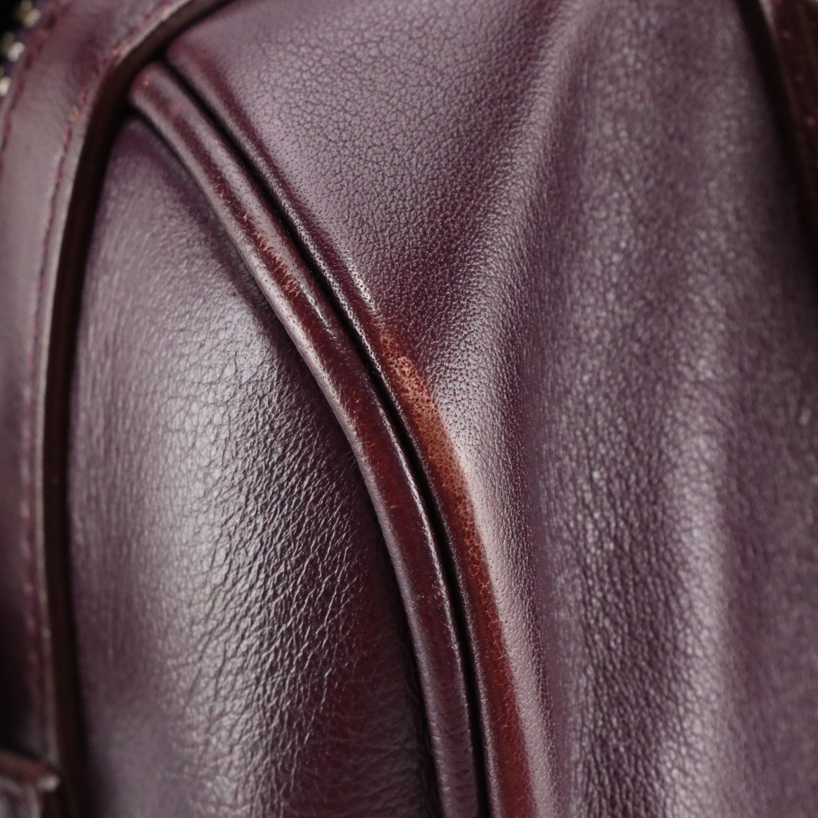 Givenchy Mini Lucrezia Two-Way Boston Bag in Purple Lambskin Leather