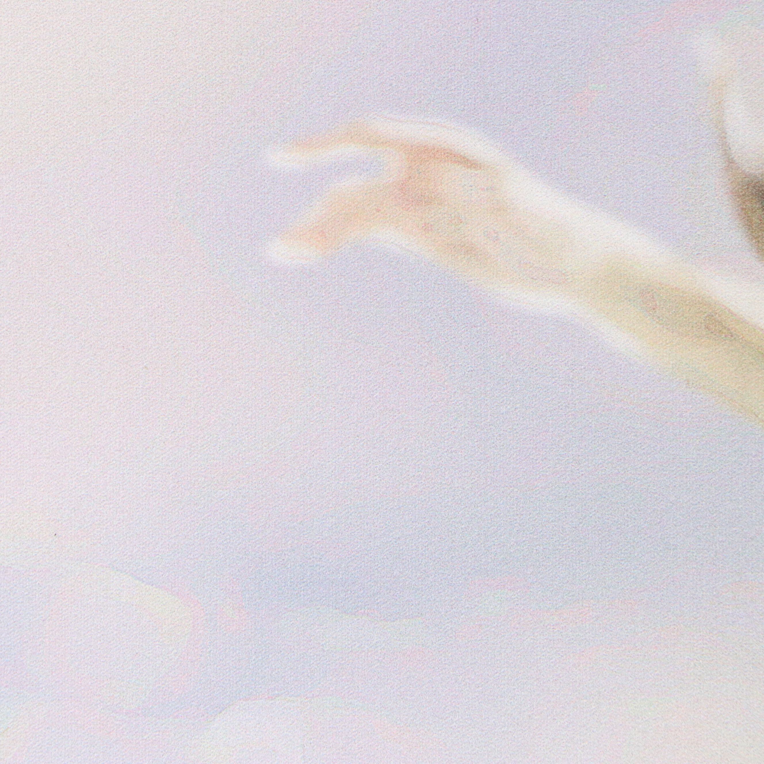 Giclée on Canvas of Woman Dancing in Sunlit Field, 21st Century