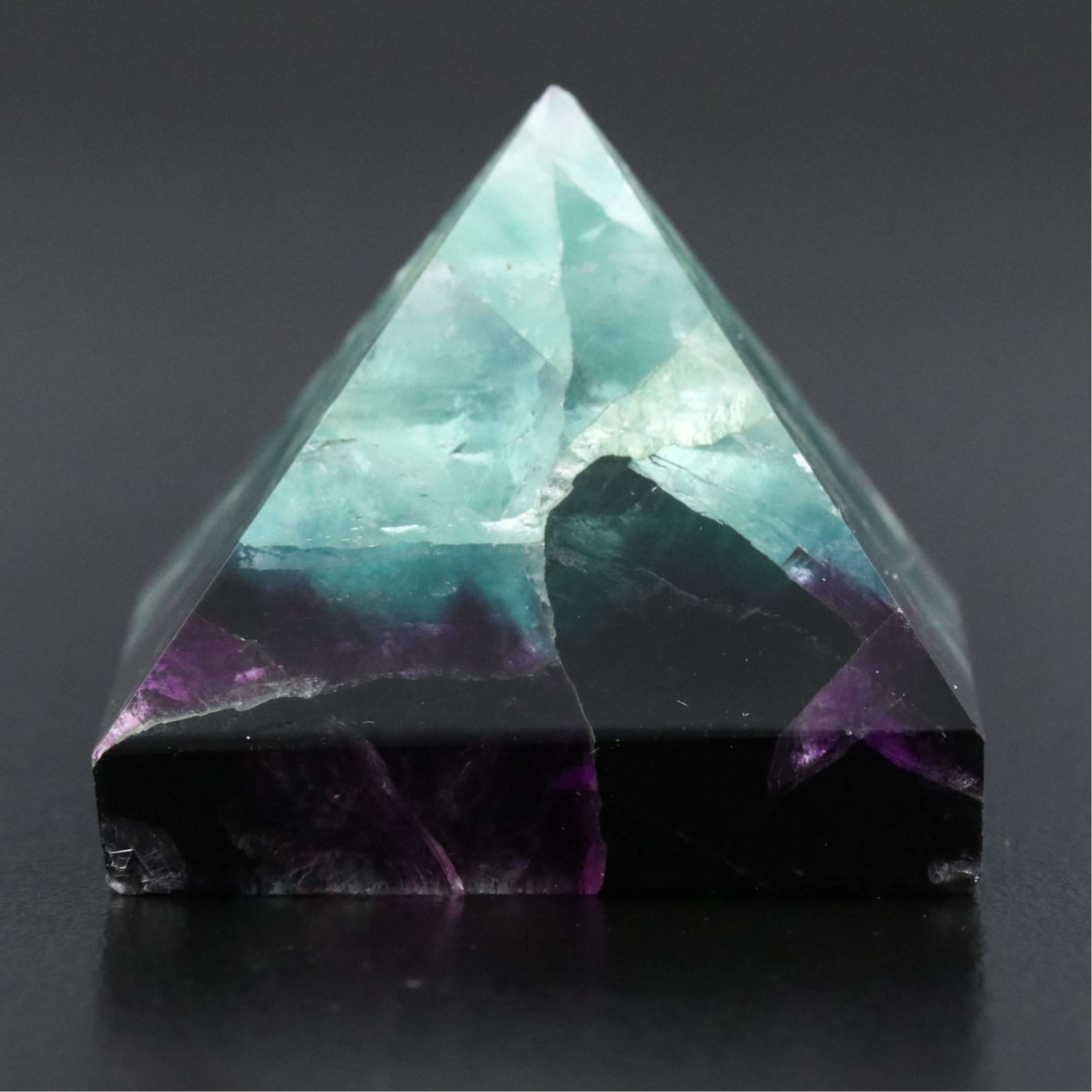 Loose Fluorite Pyramid