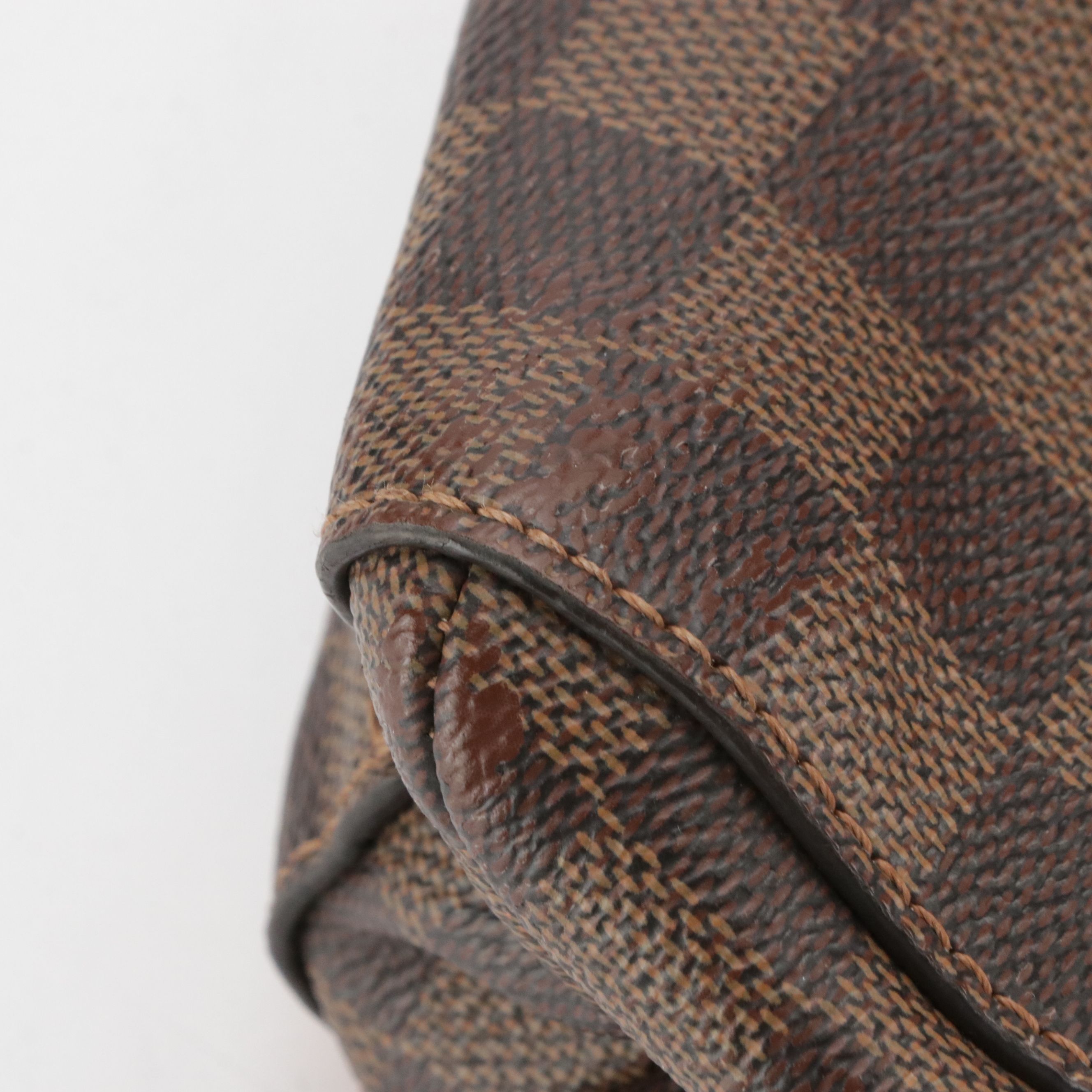Louis Vuitton Vavin PM Chain Strap Bag in Damier Ebene Canvas & Calfskin Leather