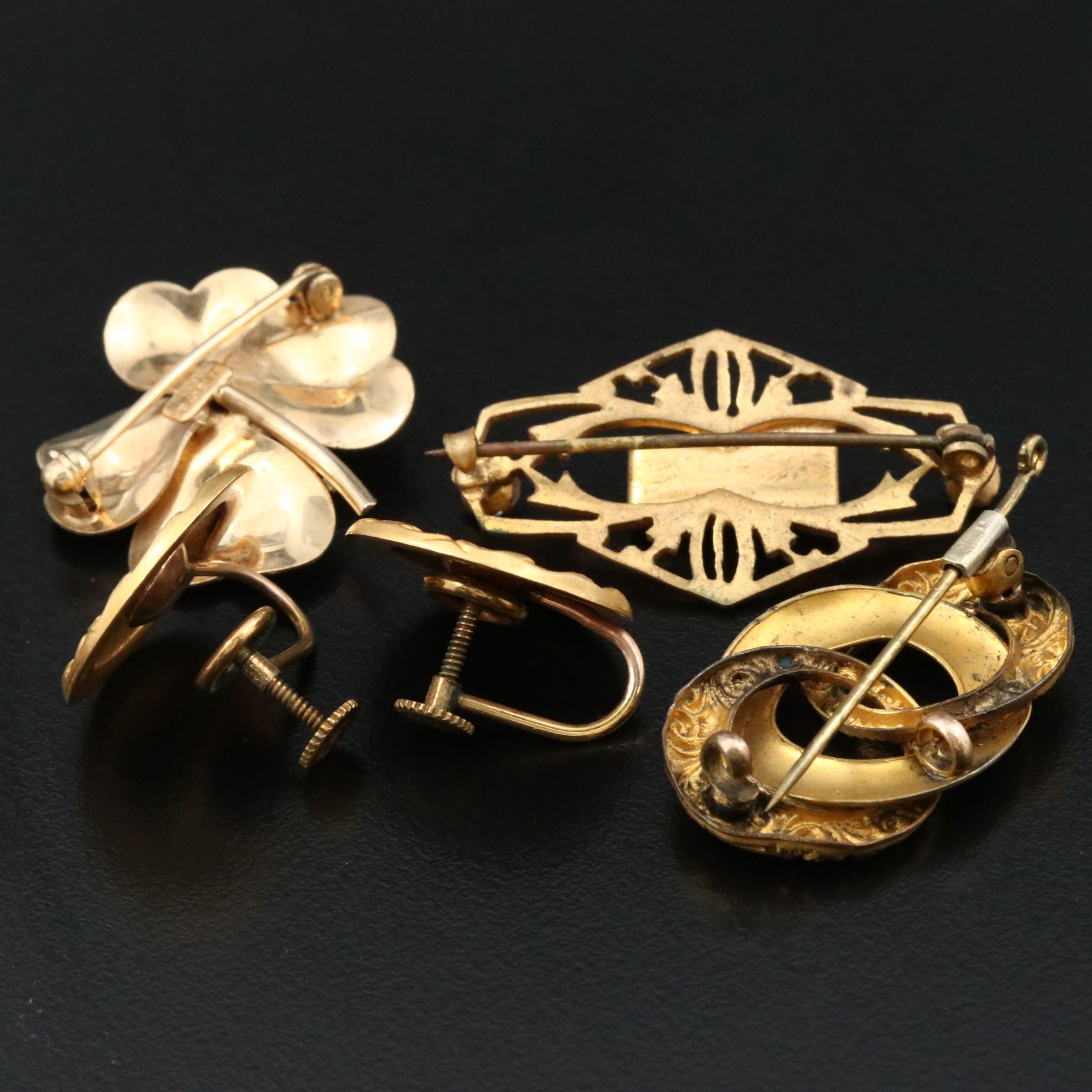 Victorian, Art Nouveau and Gold-Filled Featured in Vintage Jewelry Collection