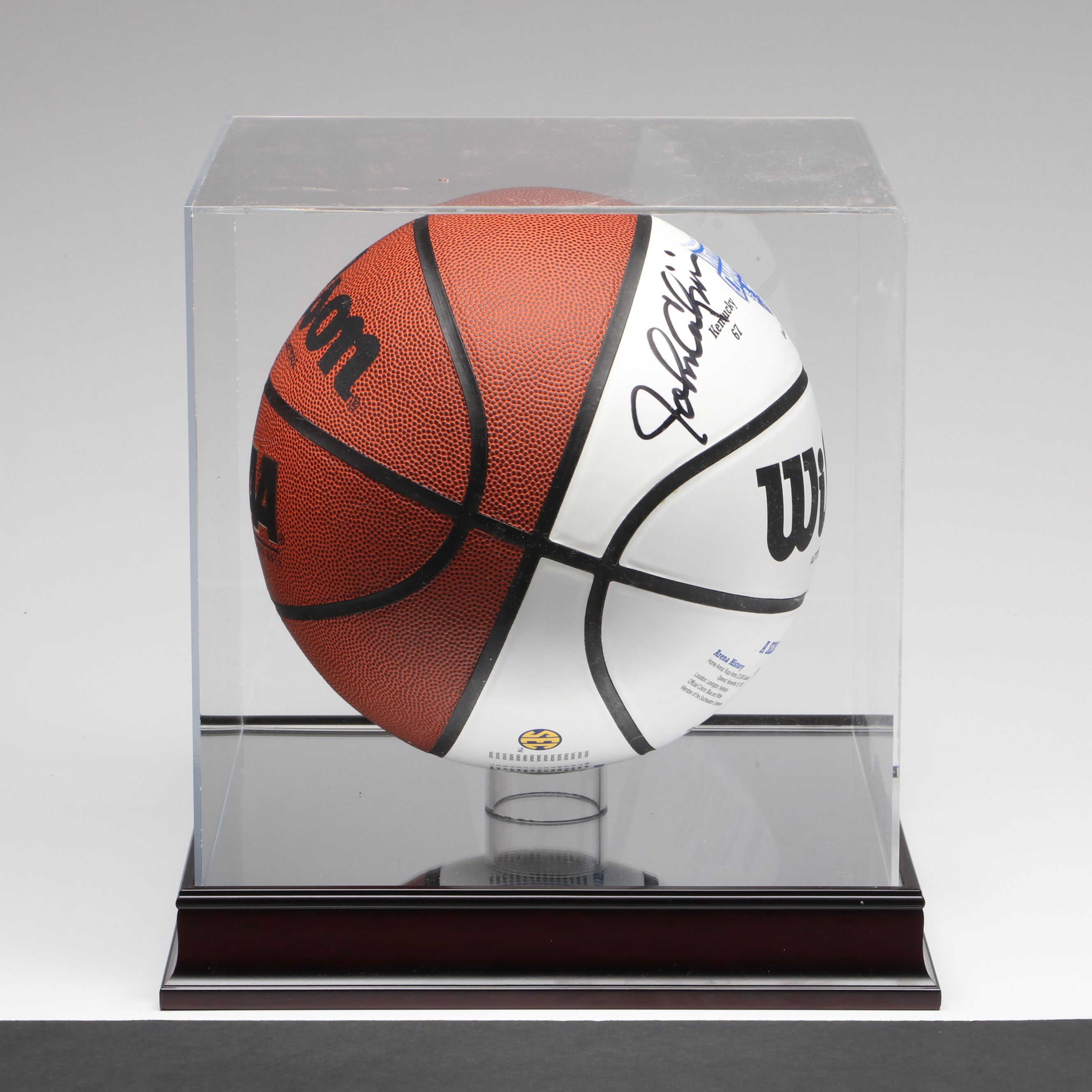 John Calipari Signed University of Kentucky National Champions Basketball