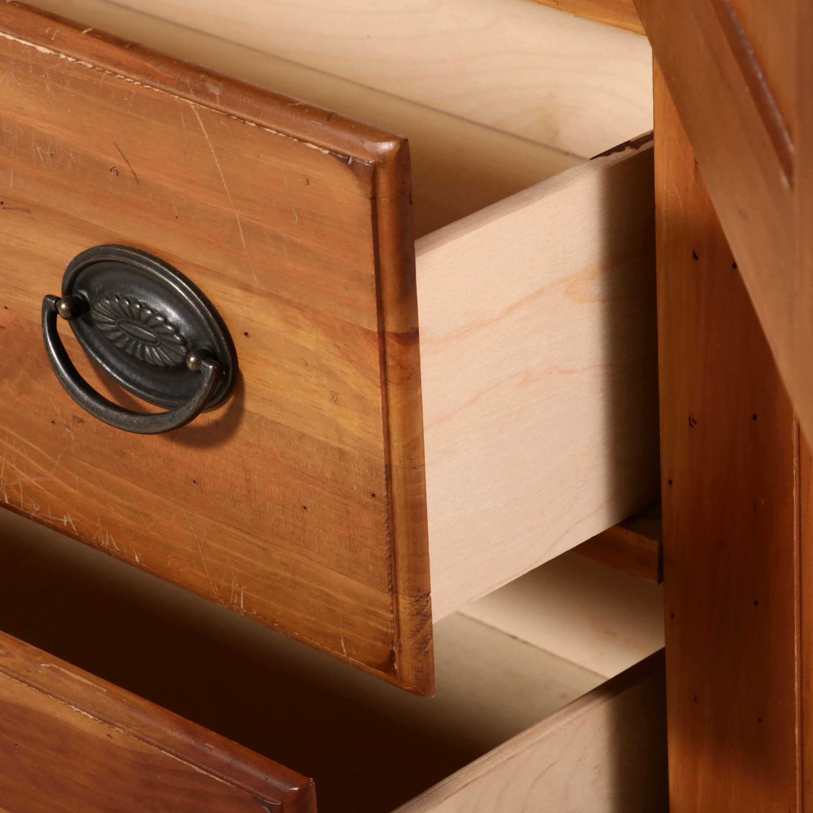 Contemporary Pine Armoire by Furniture Fair