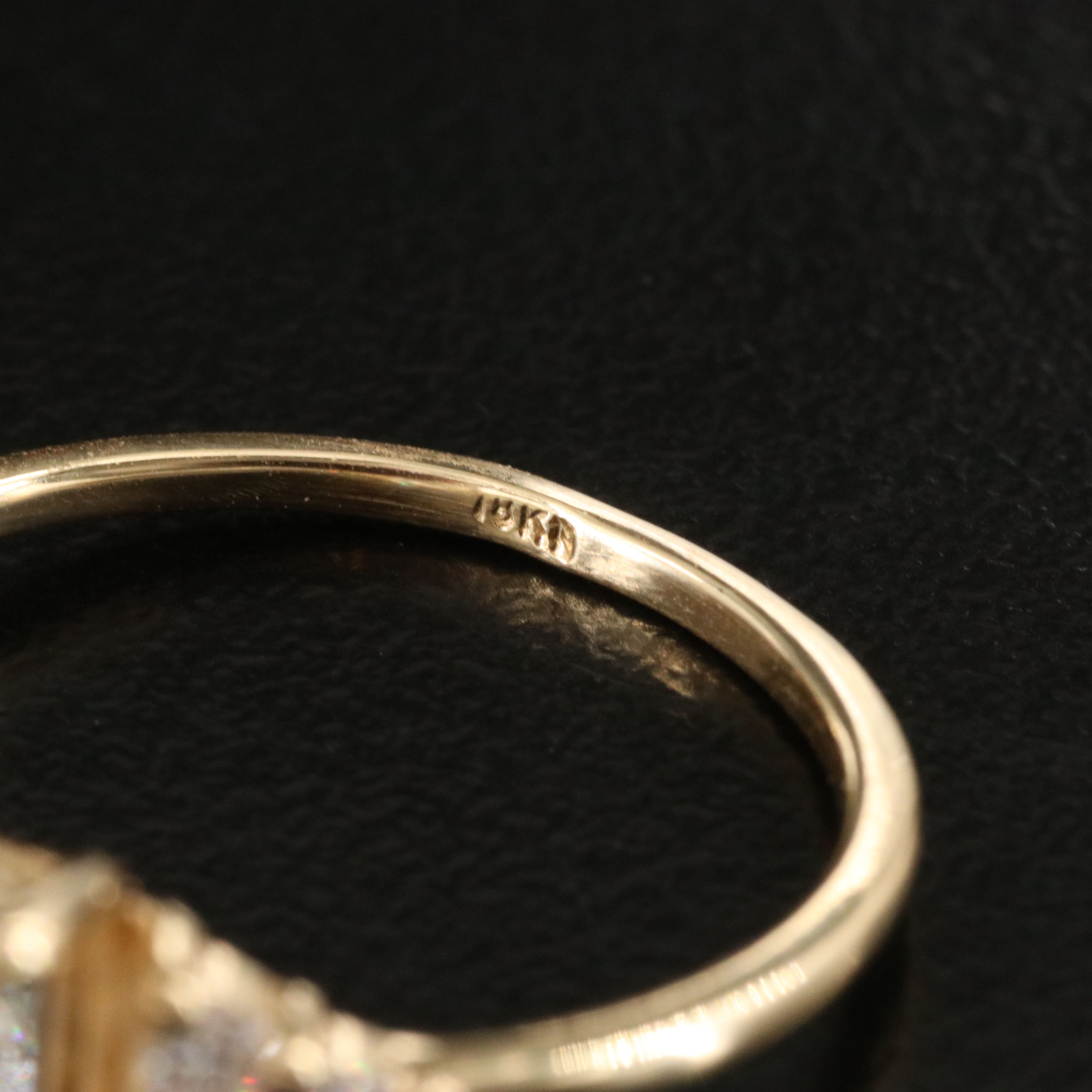 18K 3.13 CTW Lab Grown Diamond Ring with IGI Report