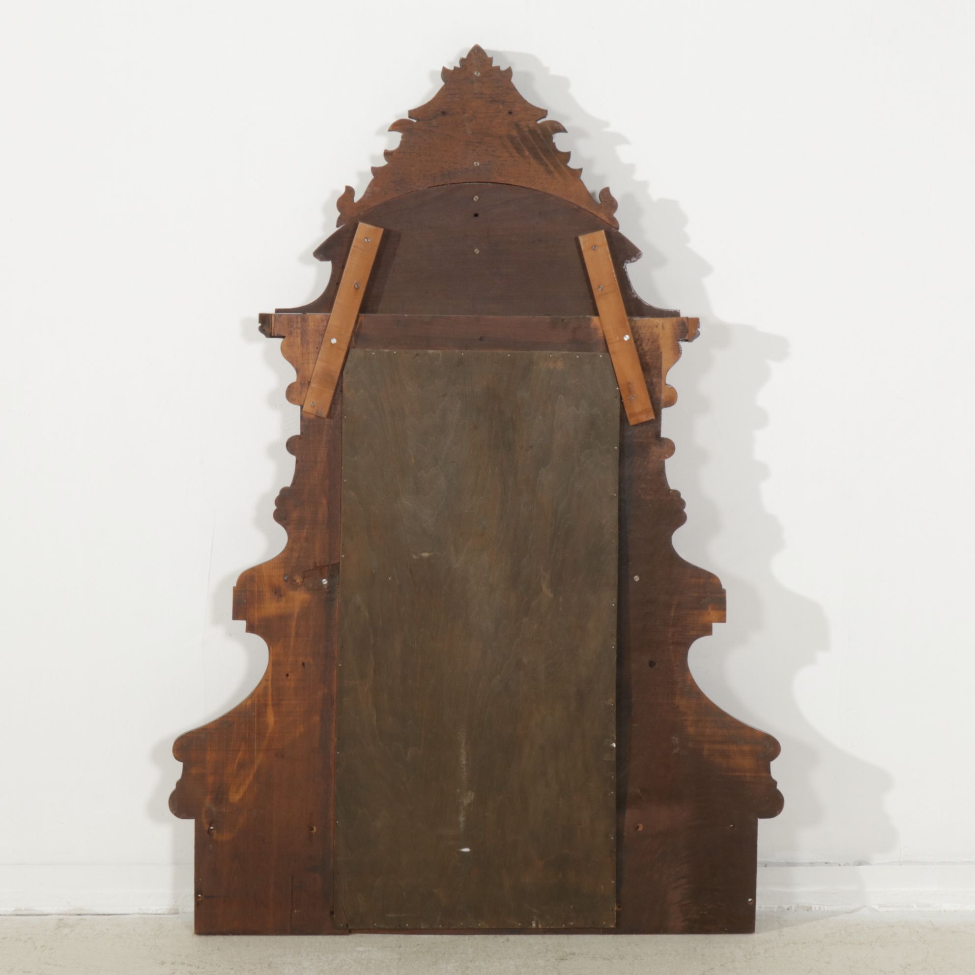 Victorian Walnut and Burl Wood Dresser with Marble Tops and Mirror