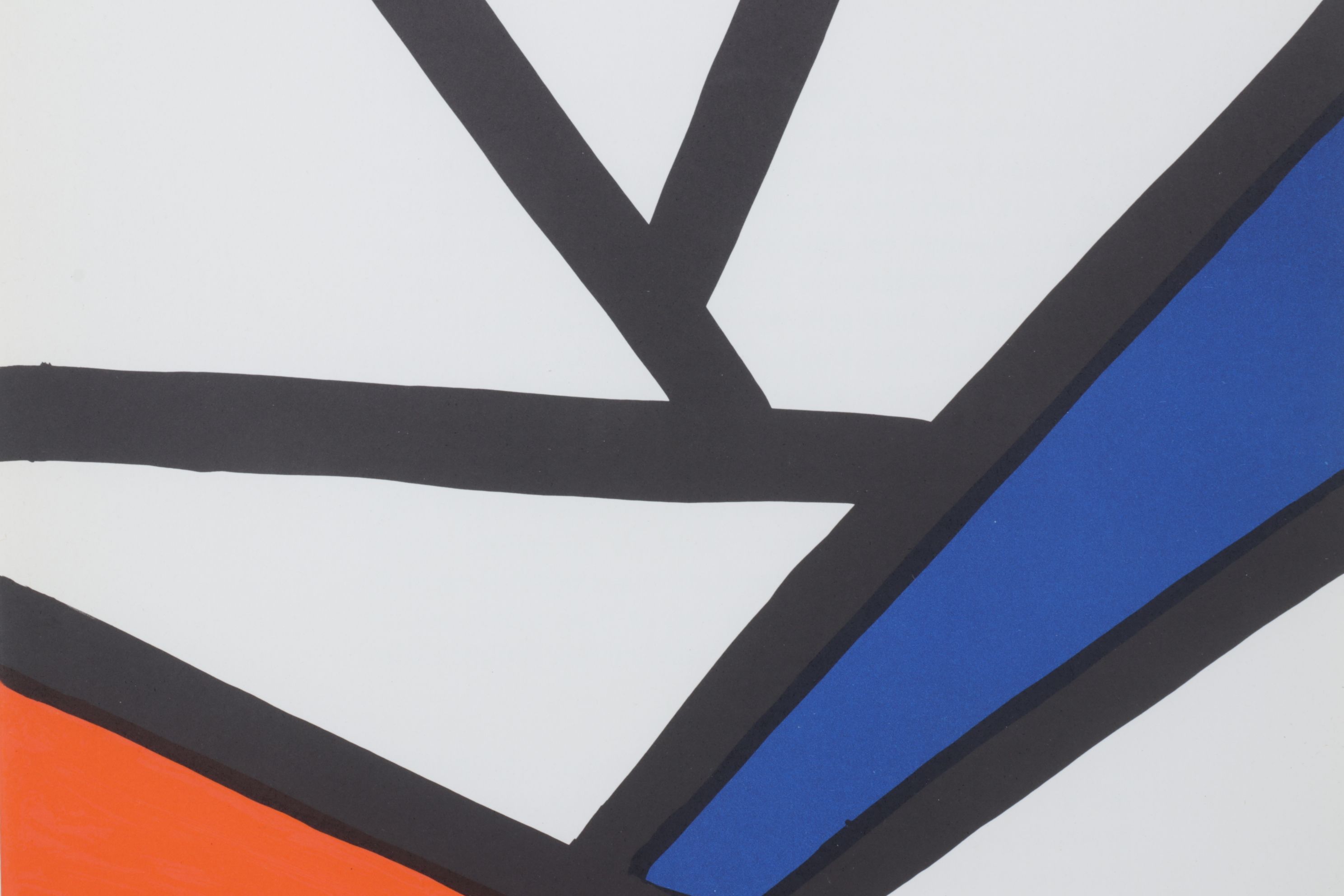 Alexander Calder Color Lithograph for "Derrière le Miroir," 1968