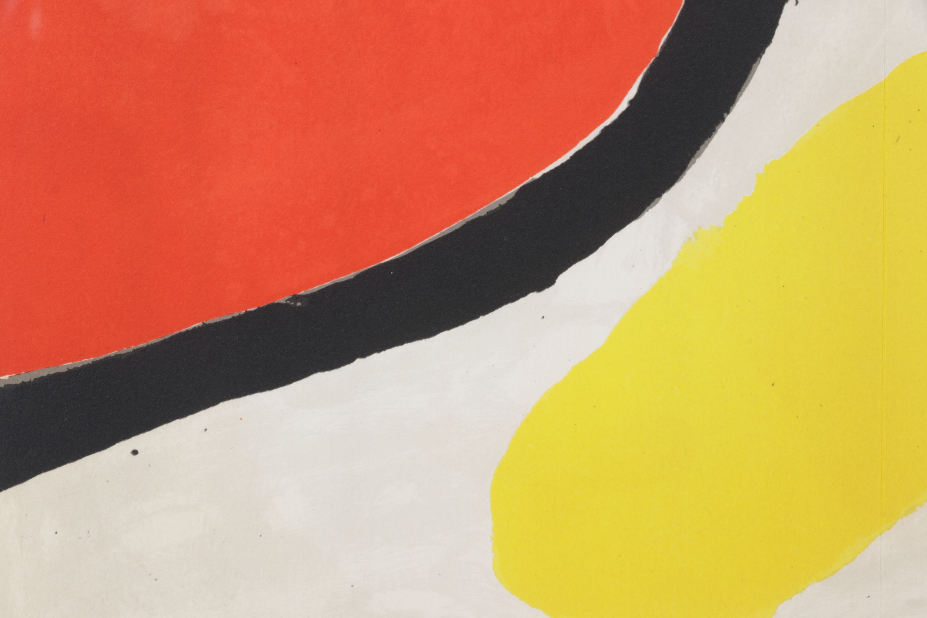 Joan Miró Abstract Double-Page Color Lithograph from "Tapís de Tarragona," 1972