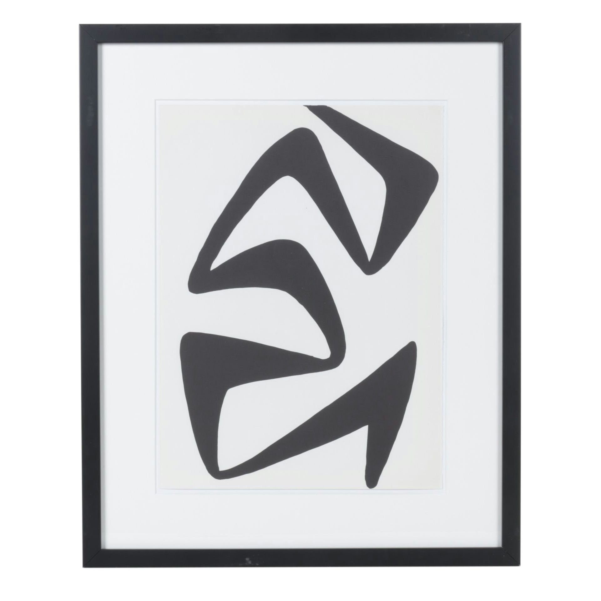 Alexander Calder Color Lithograph for "Derrière le Miroir," 1968