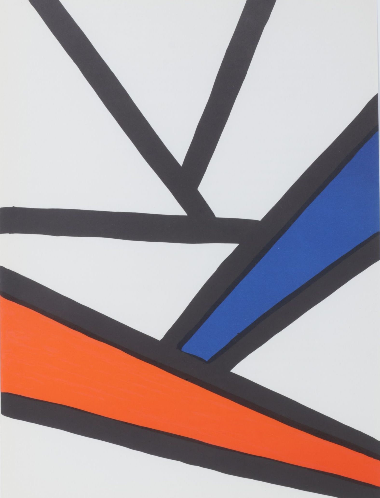 Alexander Calder Color Lithograph for "Derrière le Miroir," 1968
