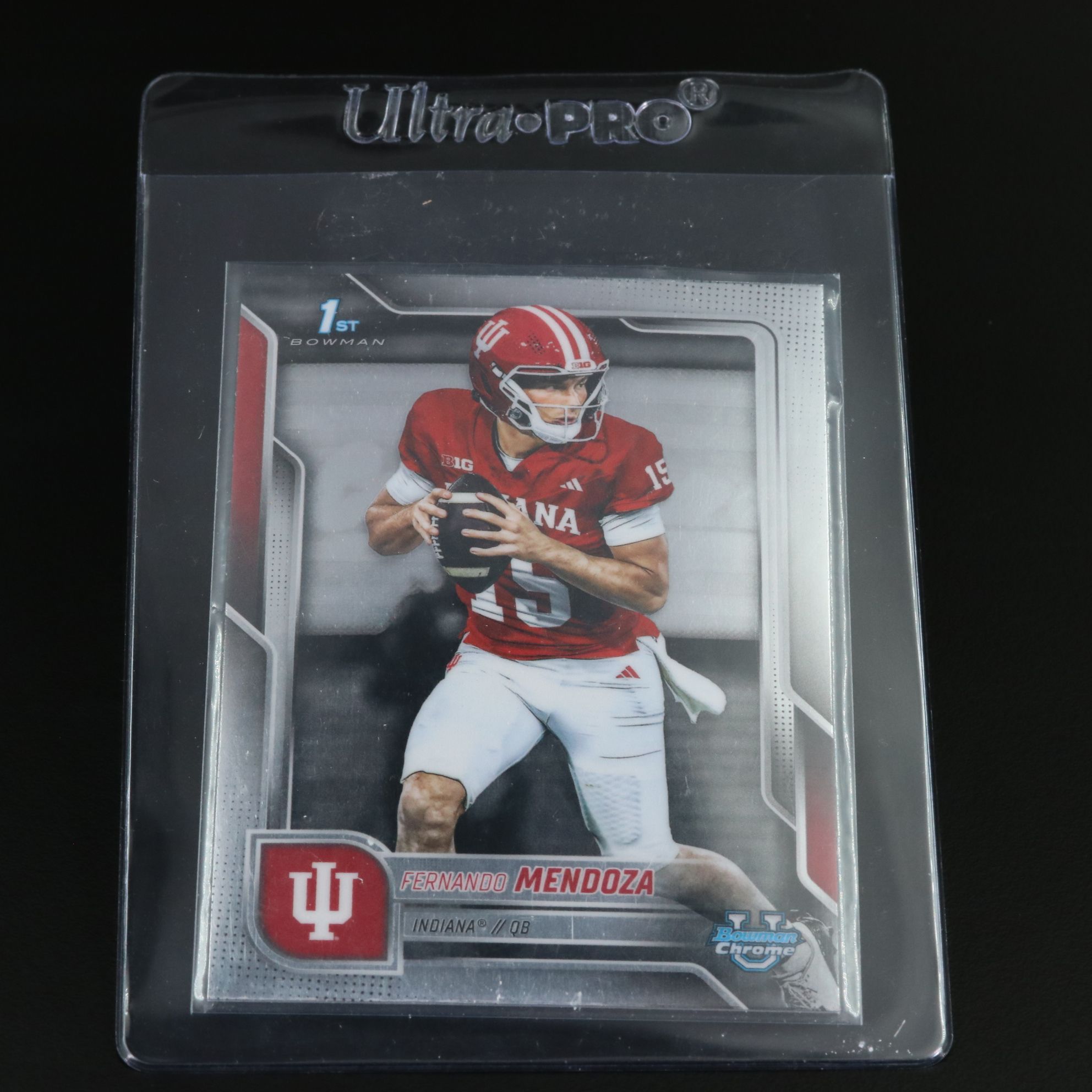 2025 Bowman Chrome Fernando Mendoza Bowman 1st Football Card