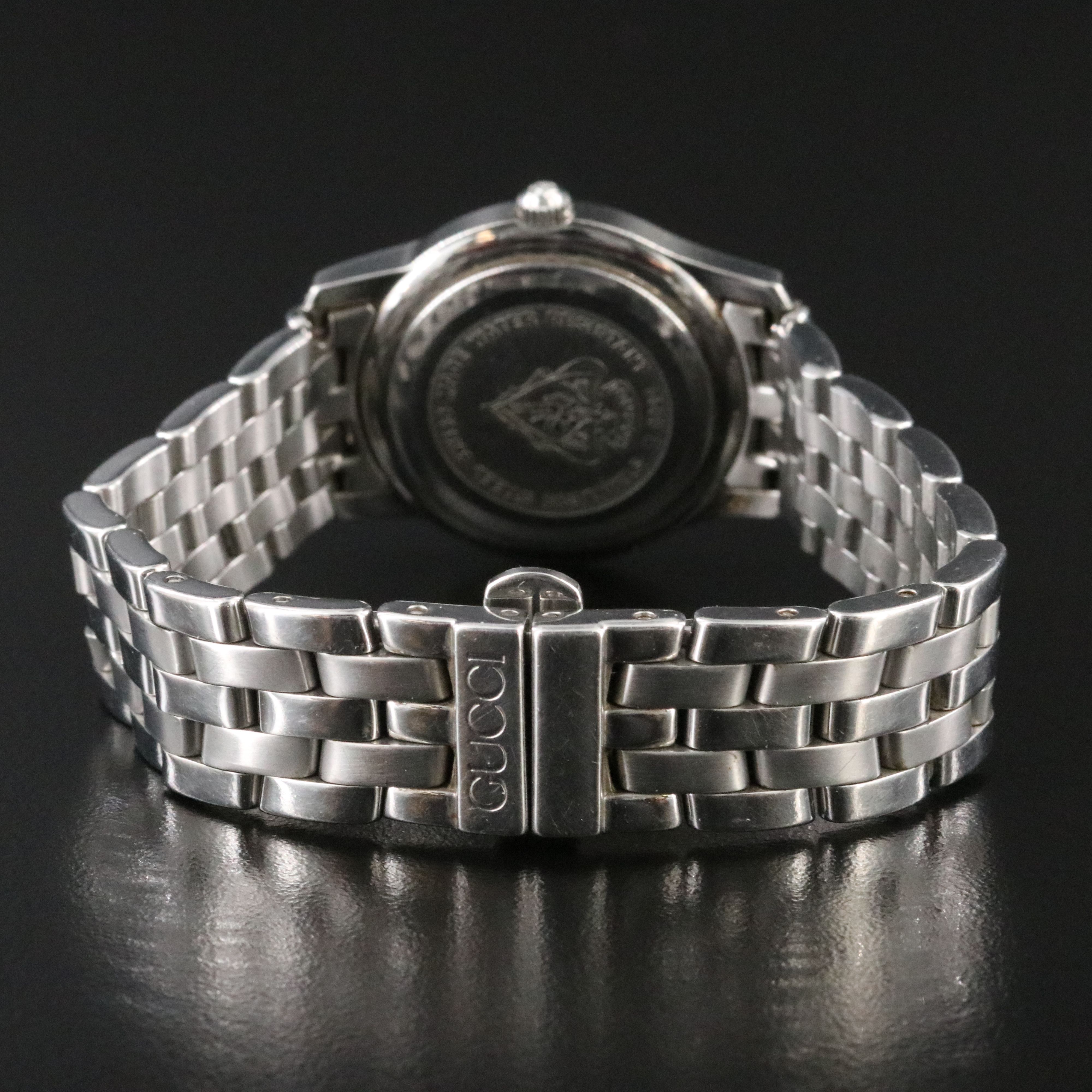 Gucci 5500L Stainless Steel Quartz Watch