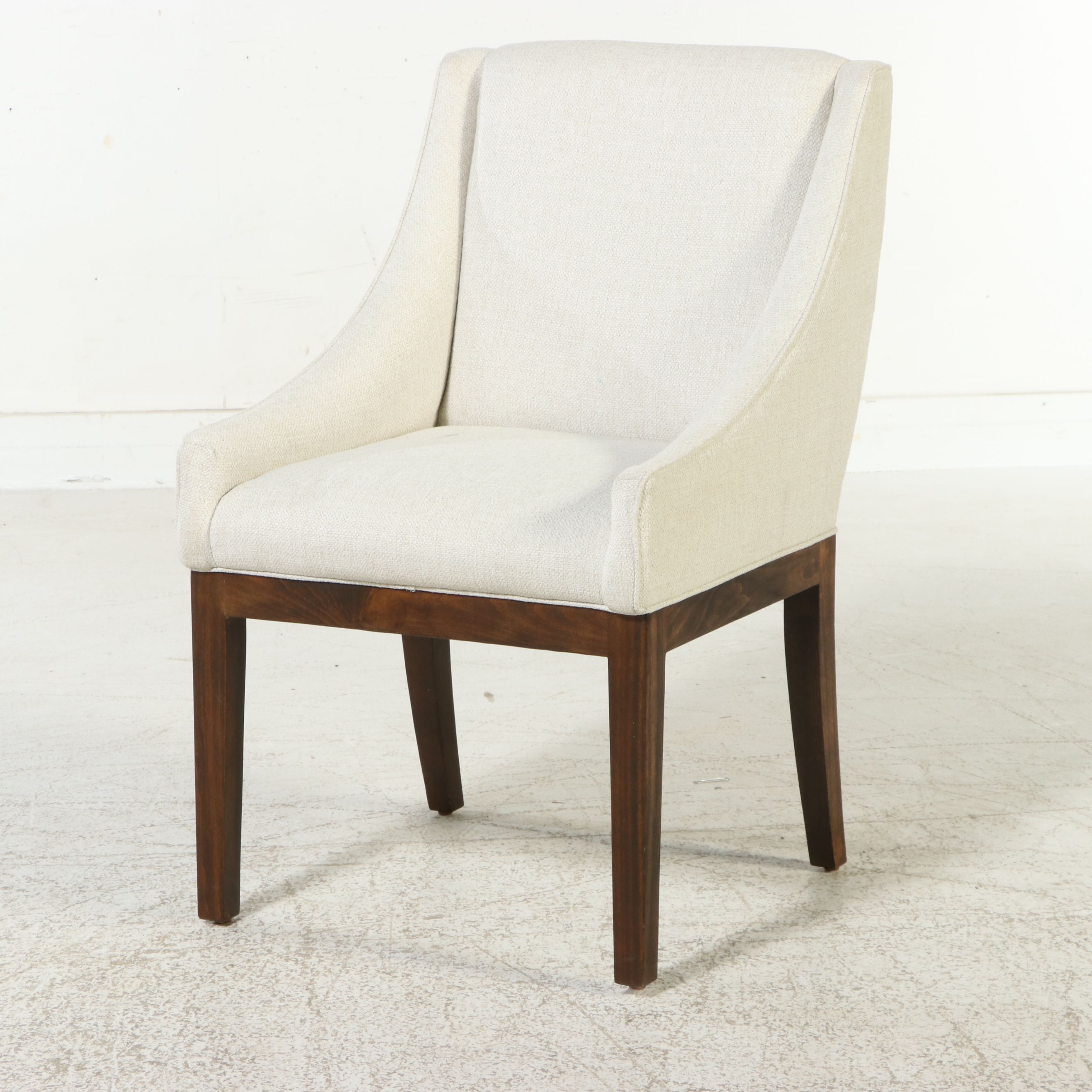 Set of Four South Cone Home Upholstered Dining Chairs