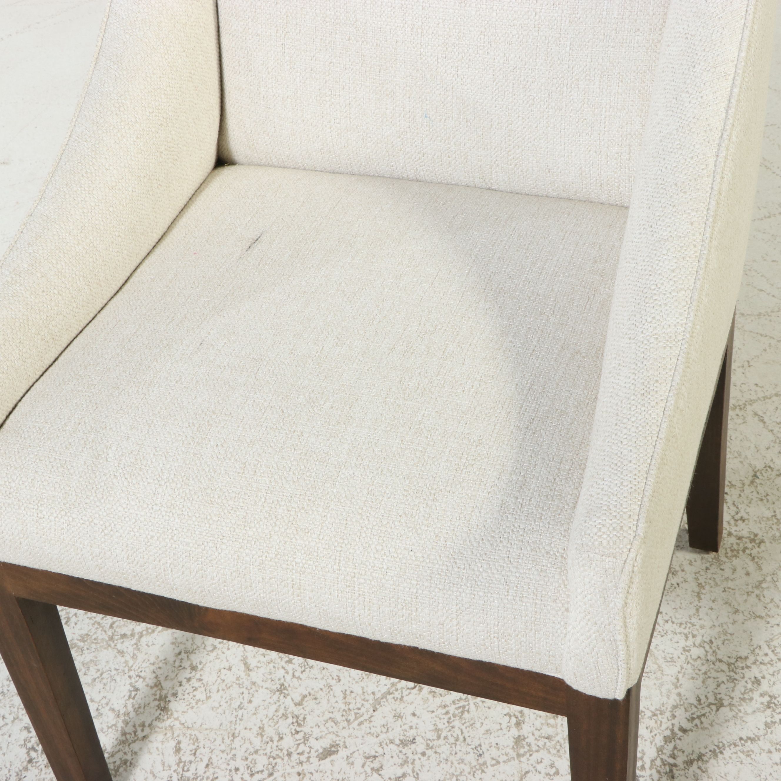 Set of Four South Cone Home Upholstered Dining Chairs