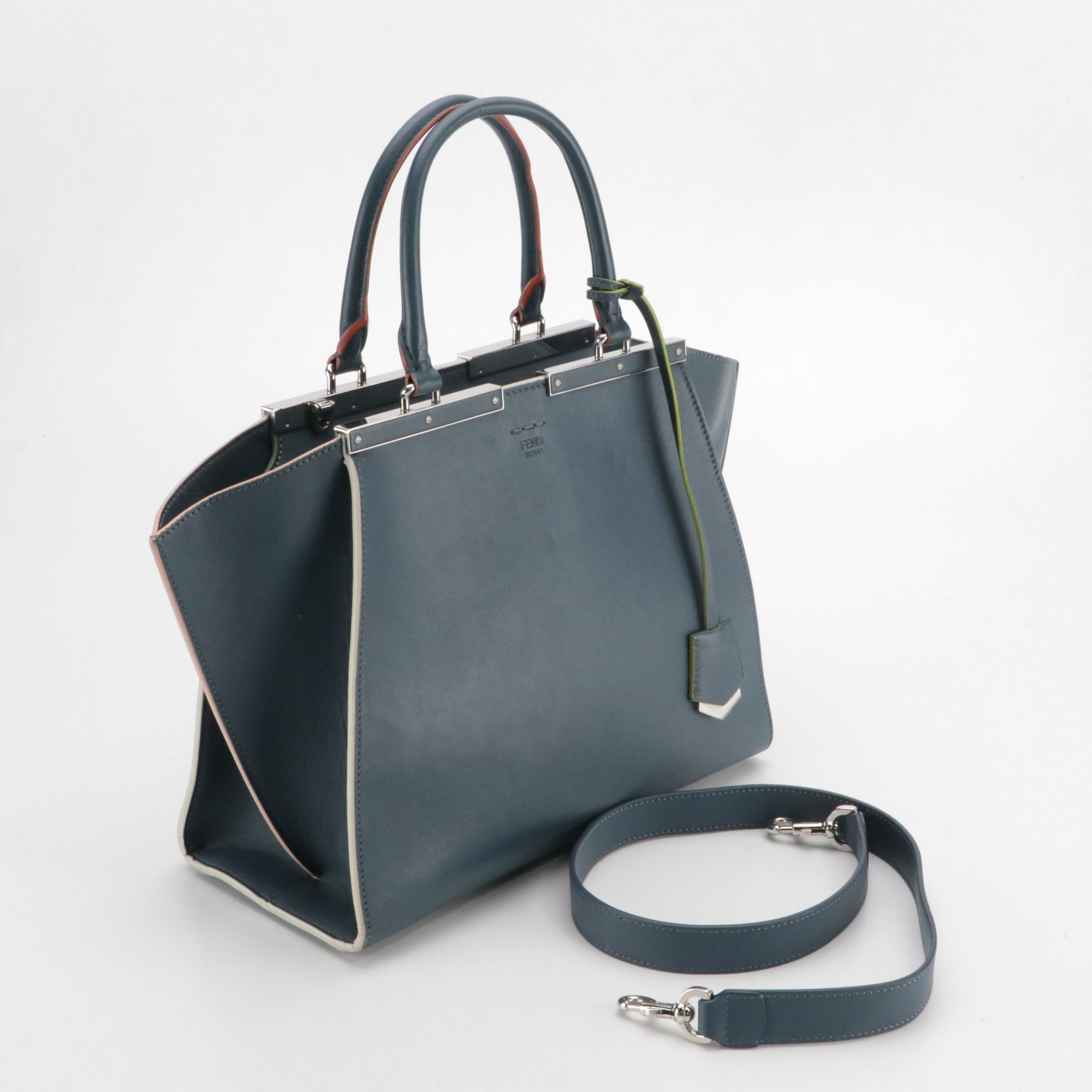 VIRGO: Fendi Roma Leather 3Jours Two-Way Tote Bag