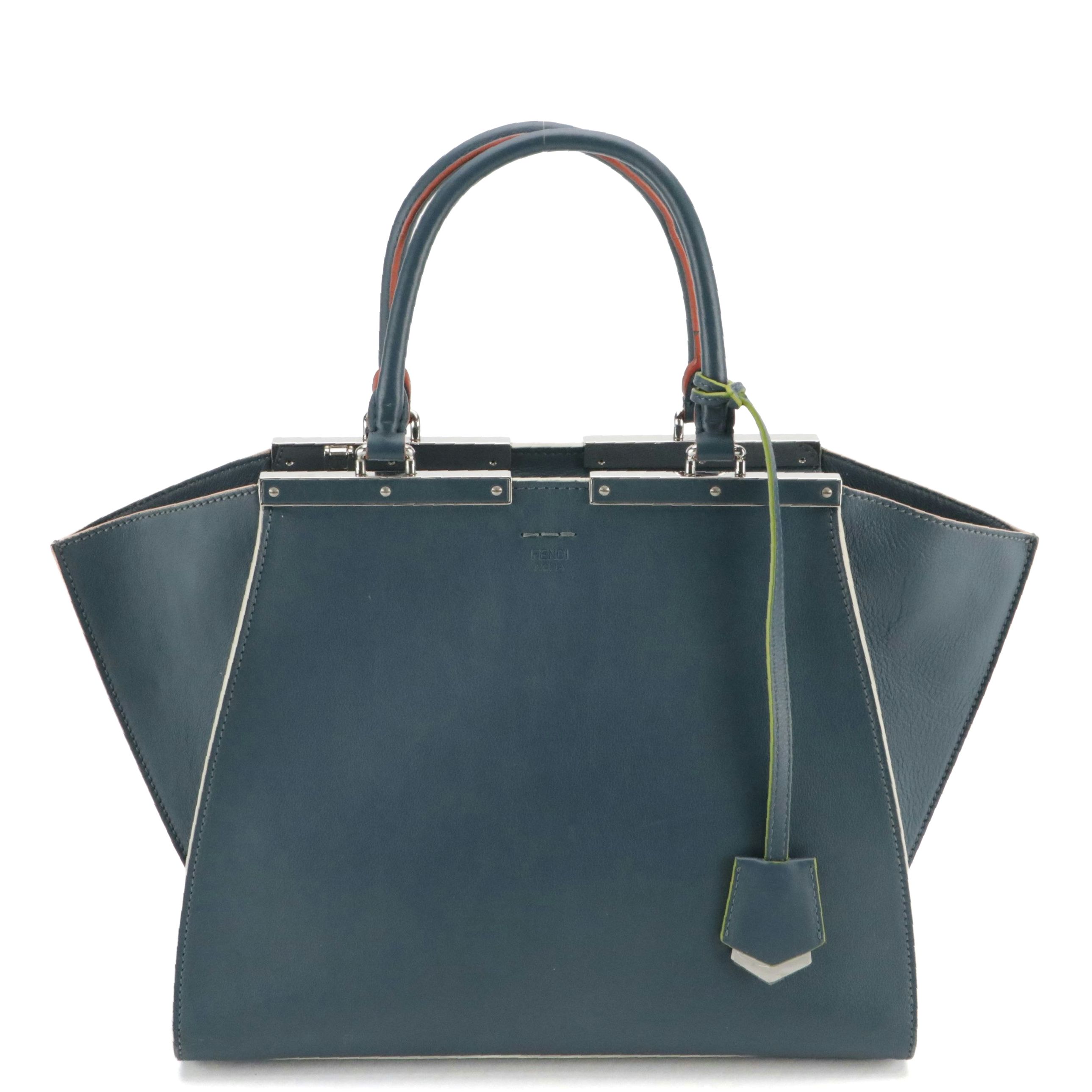 VIRGO: Fendi Roma Leather 3Jours Two-Way Tote Bag