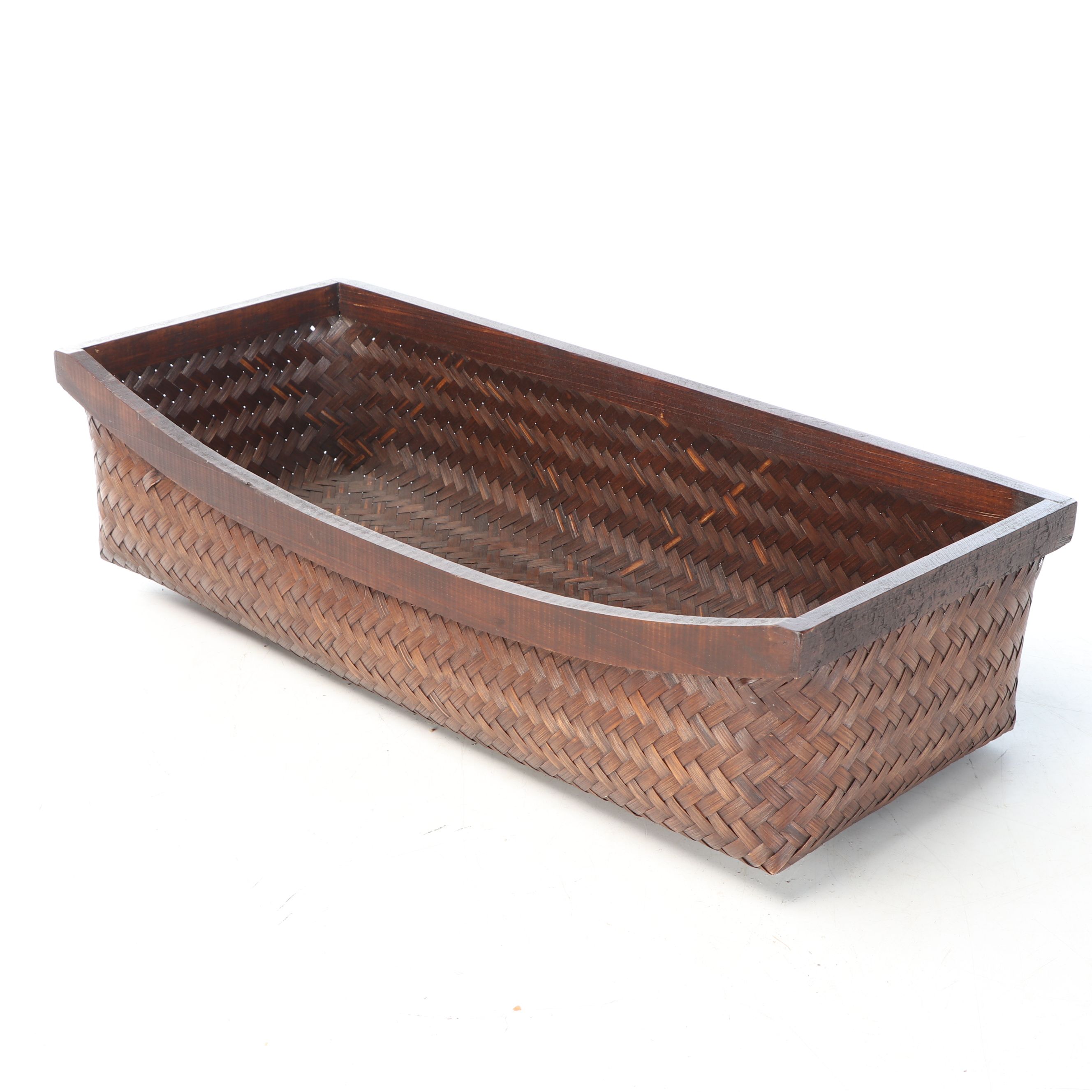 Contemporary Woven Storage Baskets | EBTH