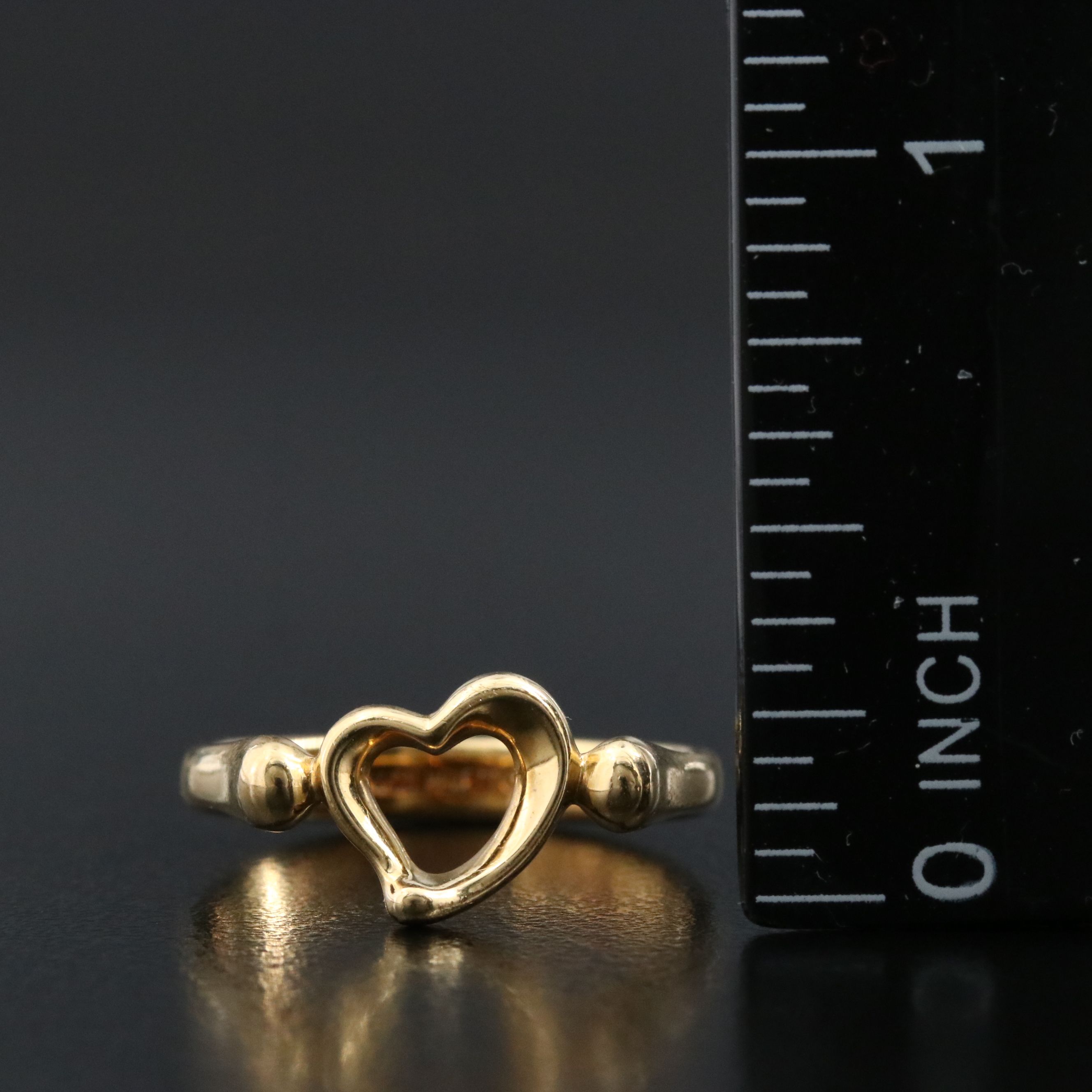 Elsa Peretti for Tiffany & Co. Open Heart 18K Ring