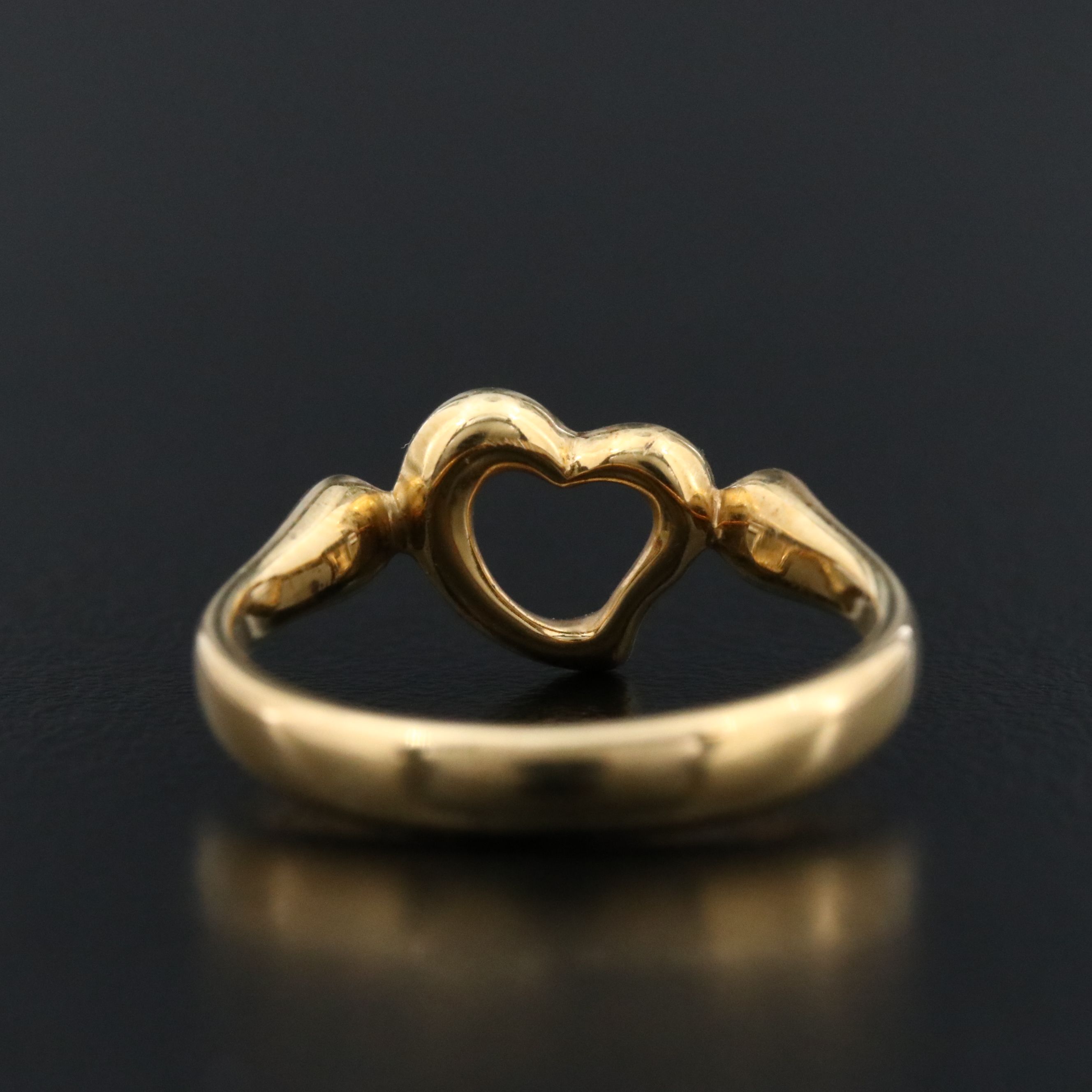 Elsa Peretti for Tiffany & Co. Open Heart 18K Ring