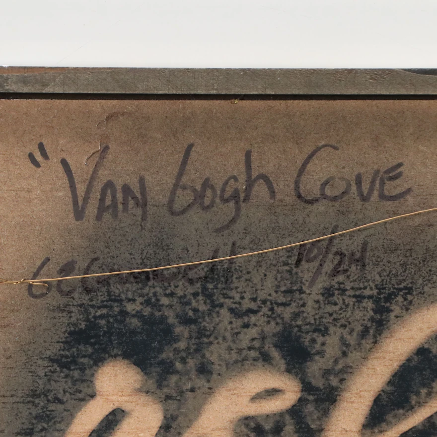 Acrylic Painting "Van Gogh Cove," 21st Century | EBTH