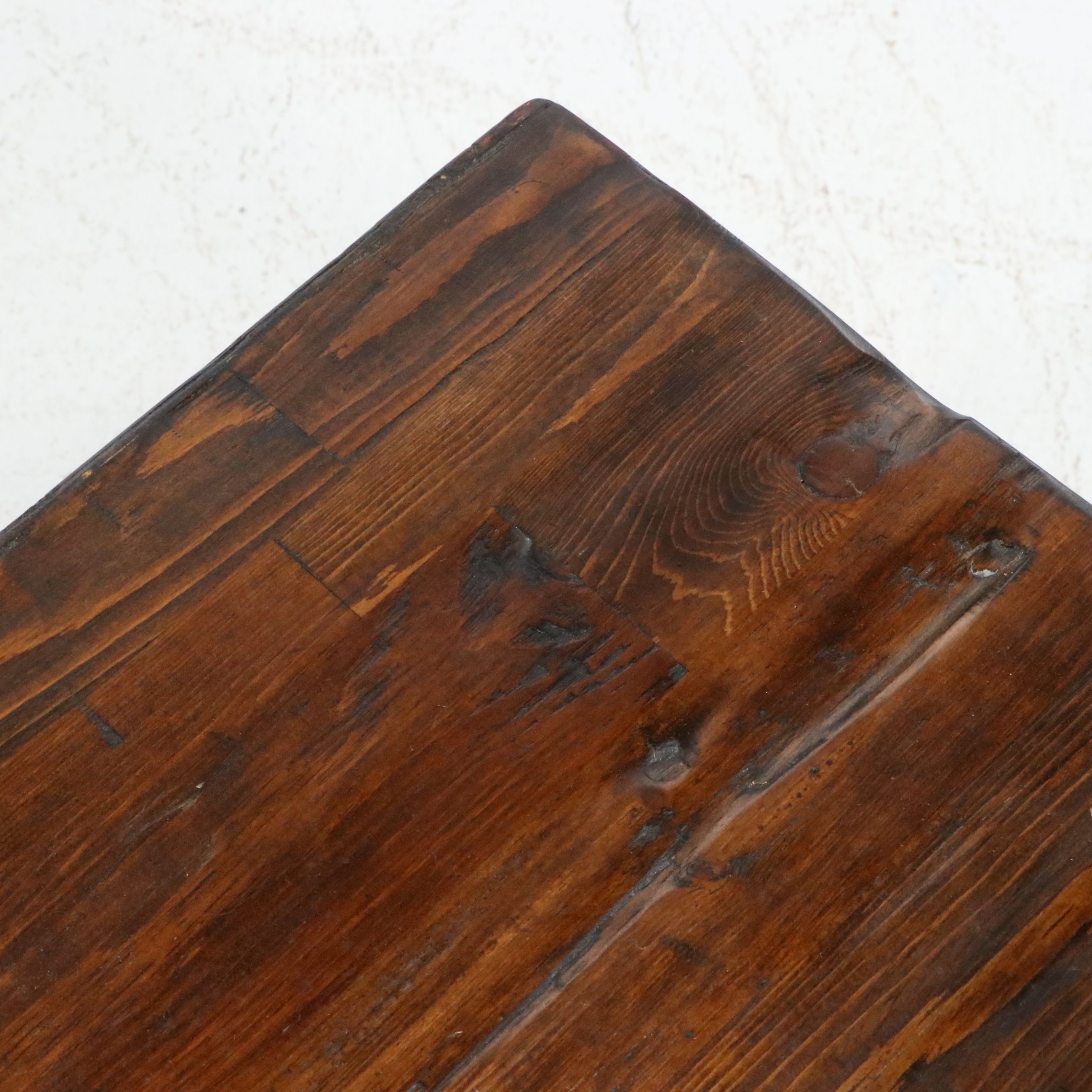 Industrial Style Coffee Table on Casters