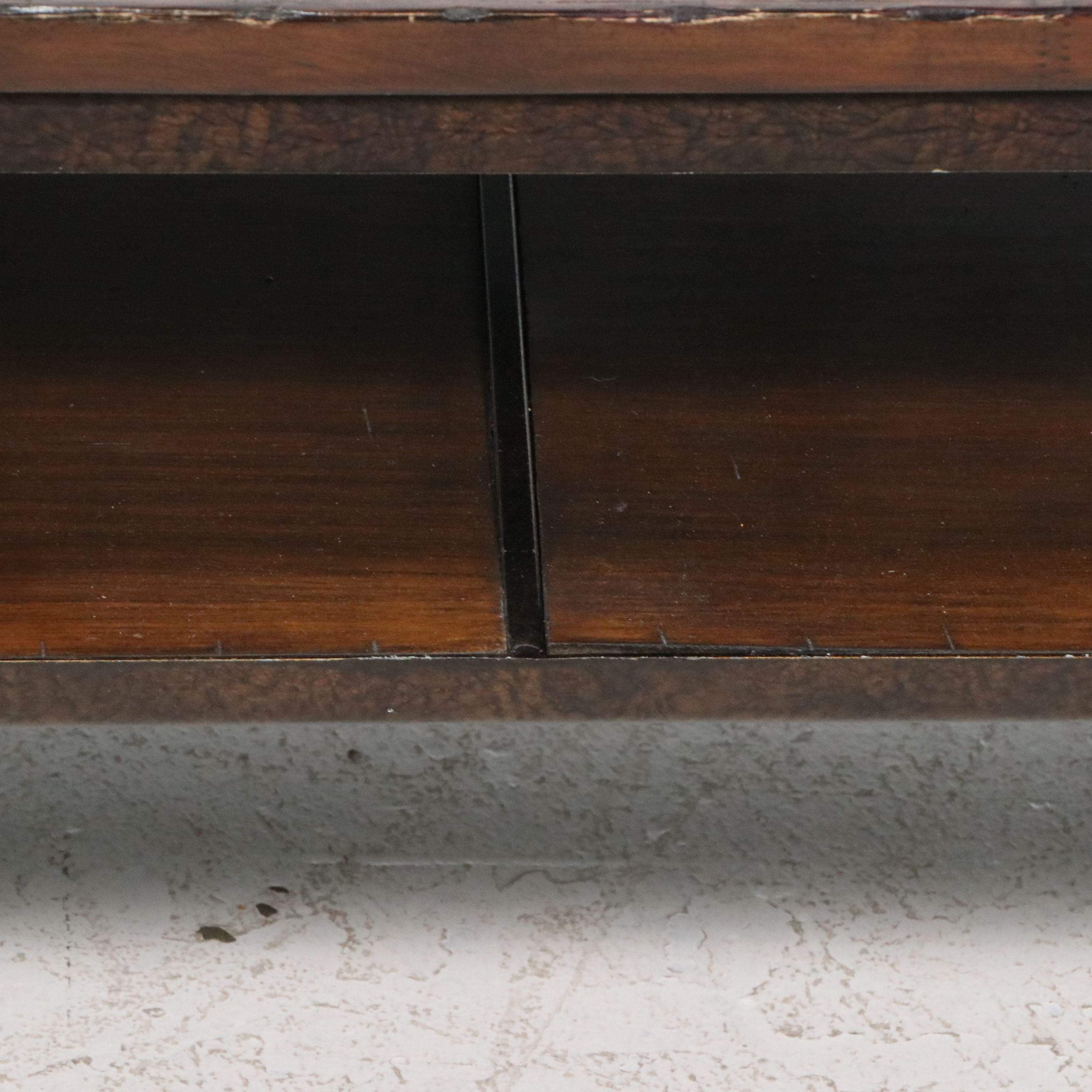 Industrial Style Coffee Table on Casters