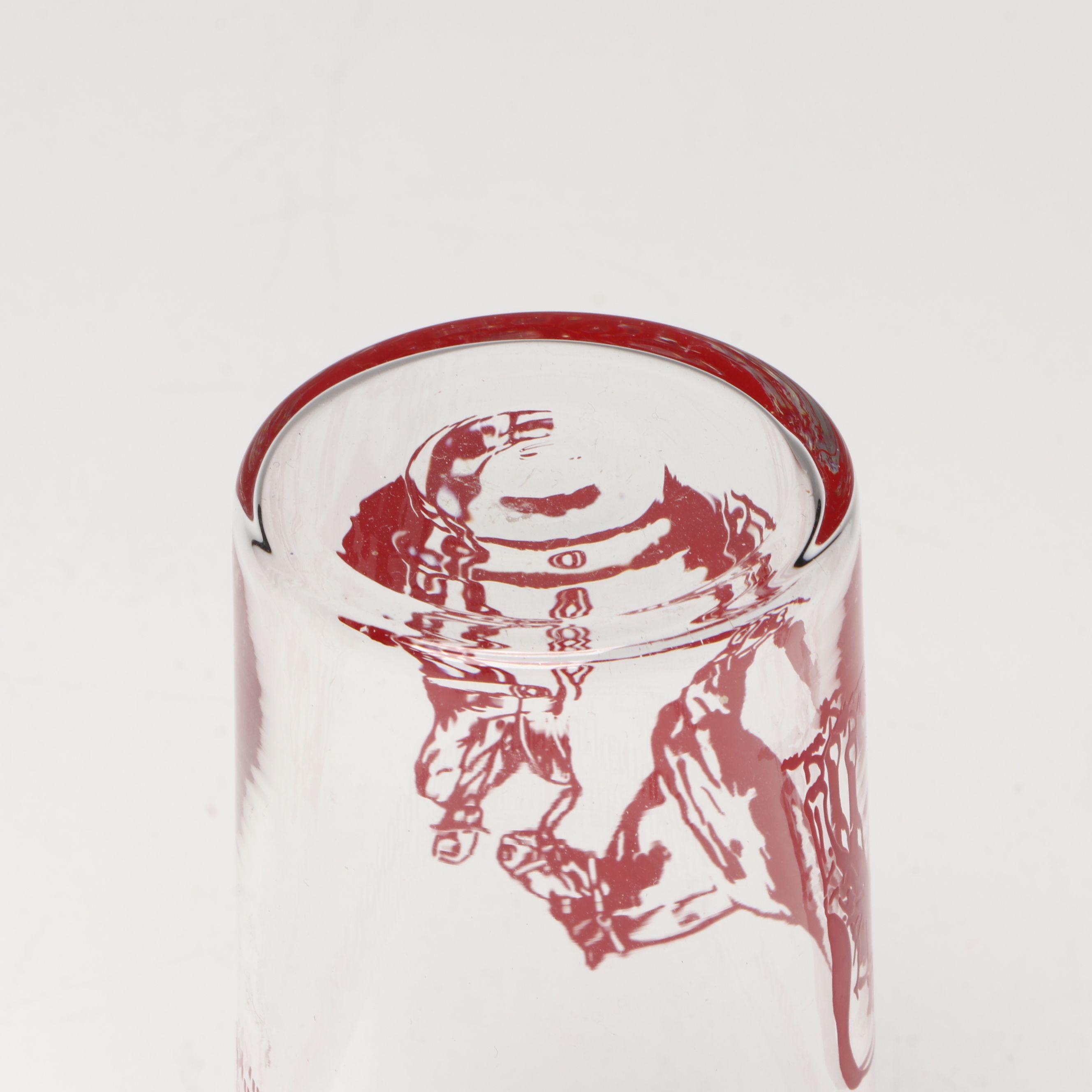 Libbey Kentucky Derby "Man O War, The Wonder Horse" Julep Glass