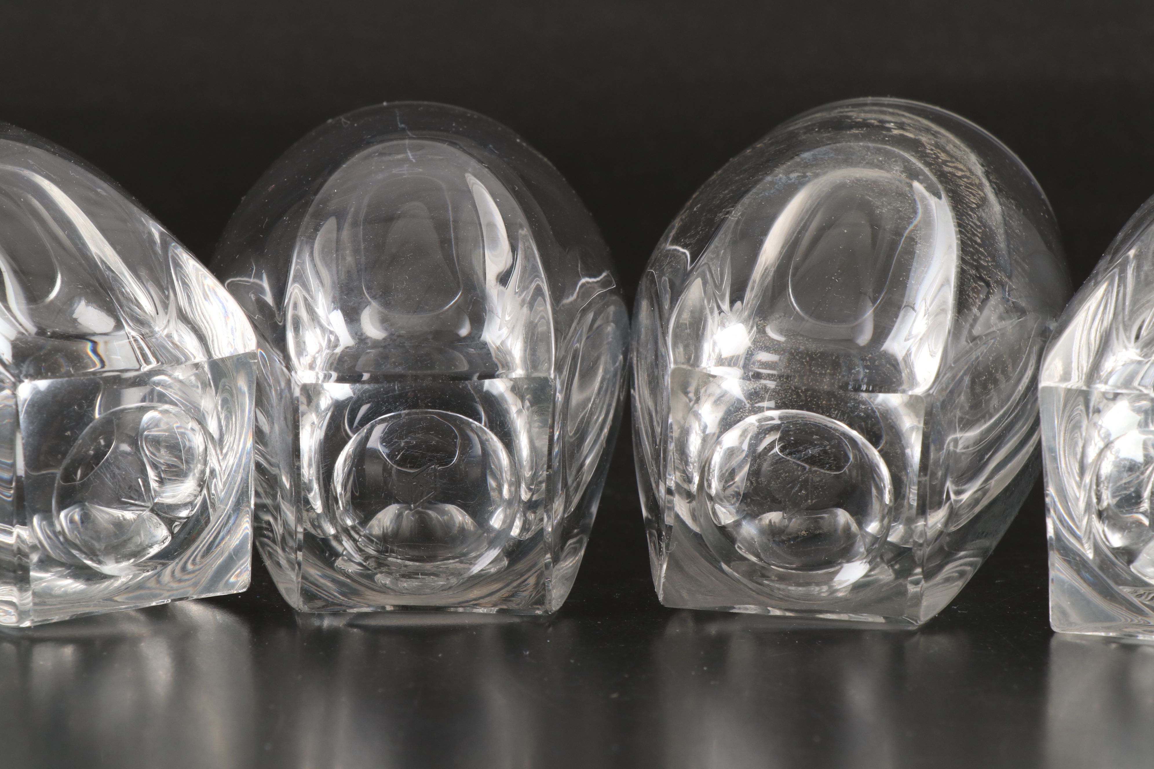 Heisey "Coleport Clear" Soda Tumblers with More Glassware, Mid-20th Century