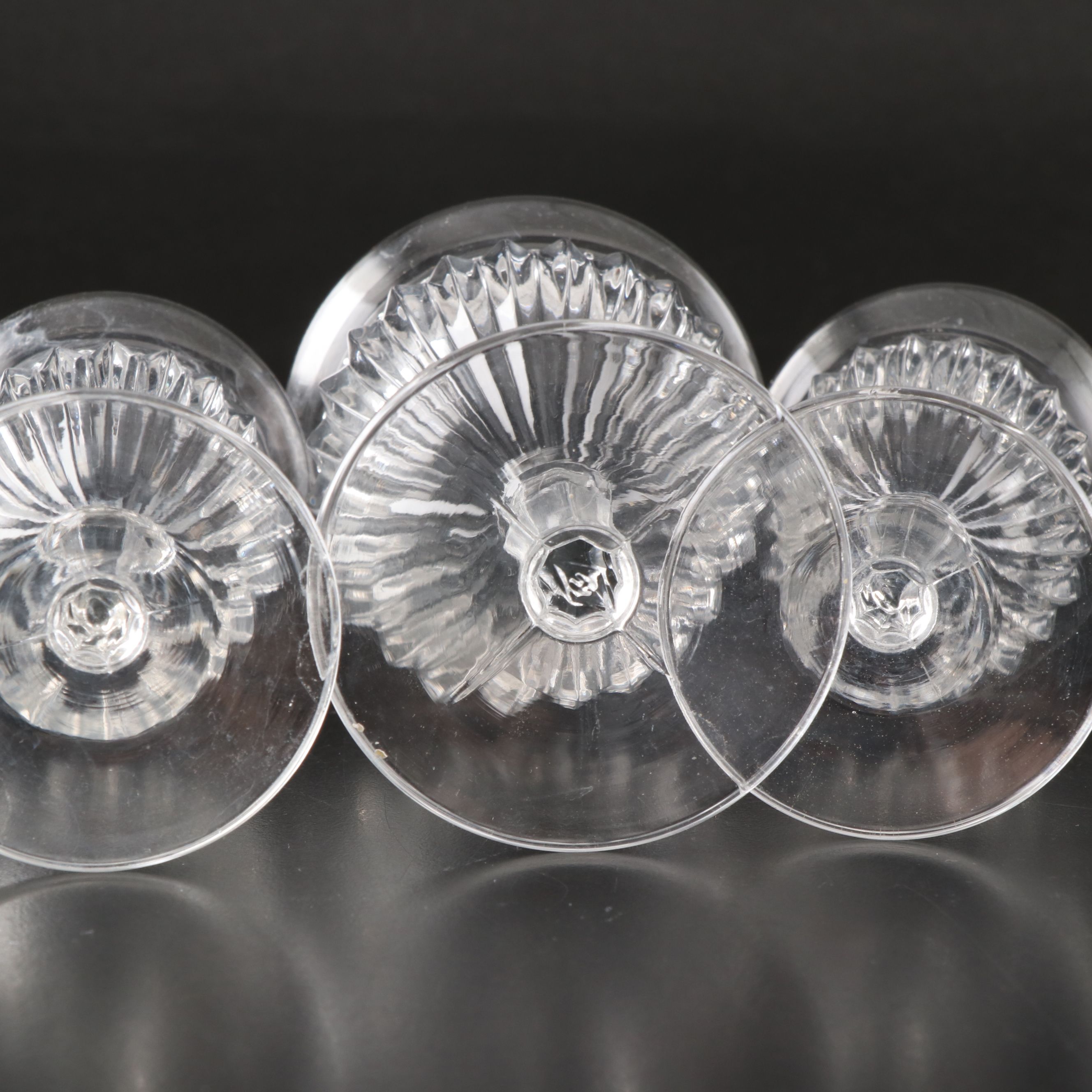 Heisey "Coleport Clear" Soda Tumblers with More Glassware, Mid-20th Century