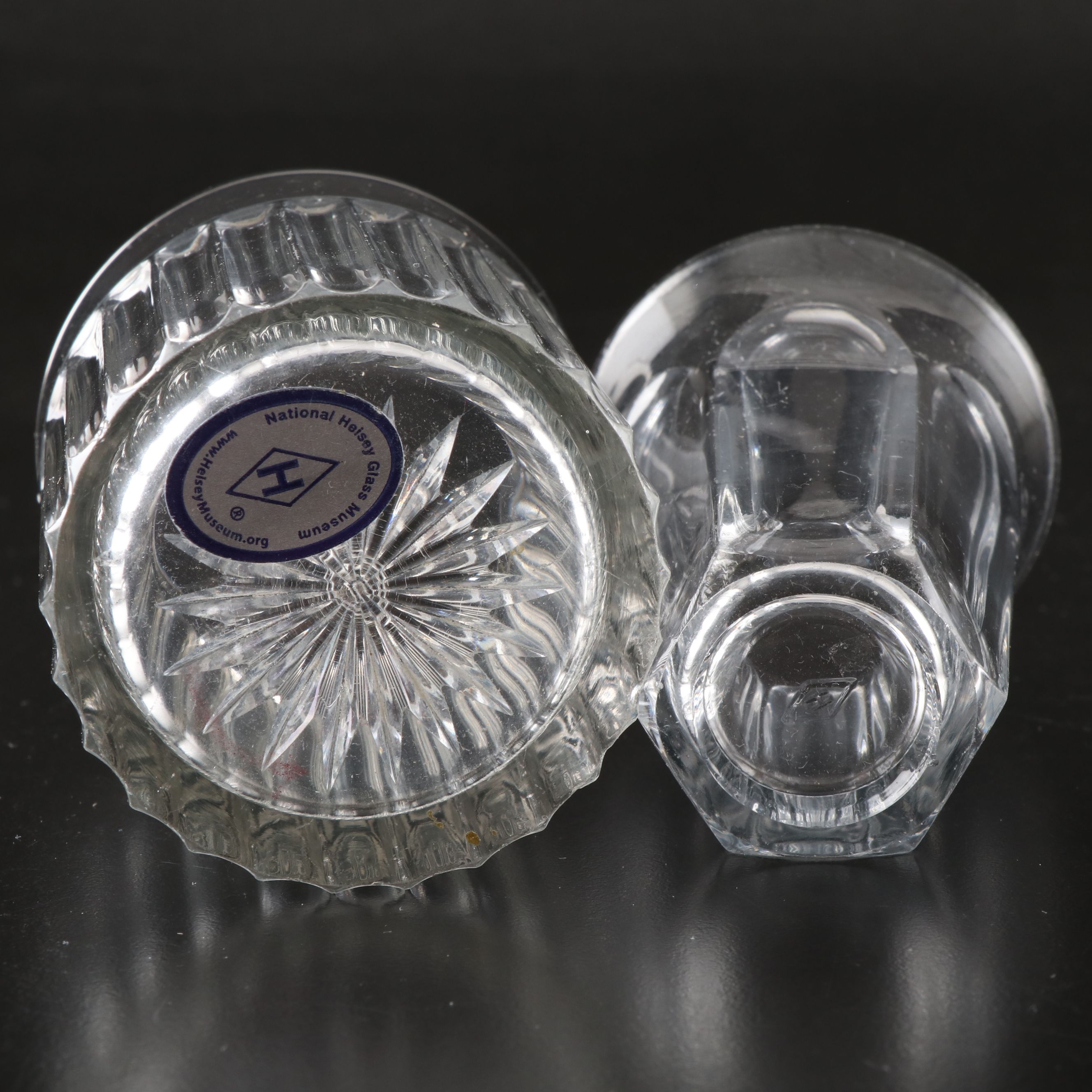 Heisey "Coleport Clear" Soda Tumblers with More Glassware, Mid-20th Century