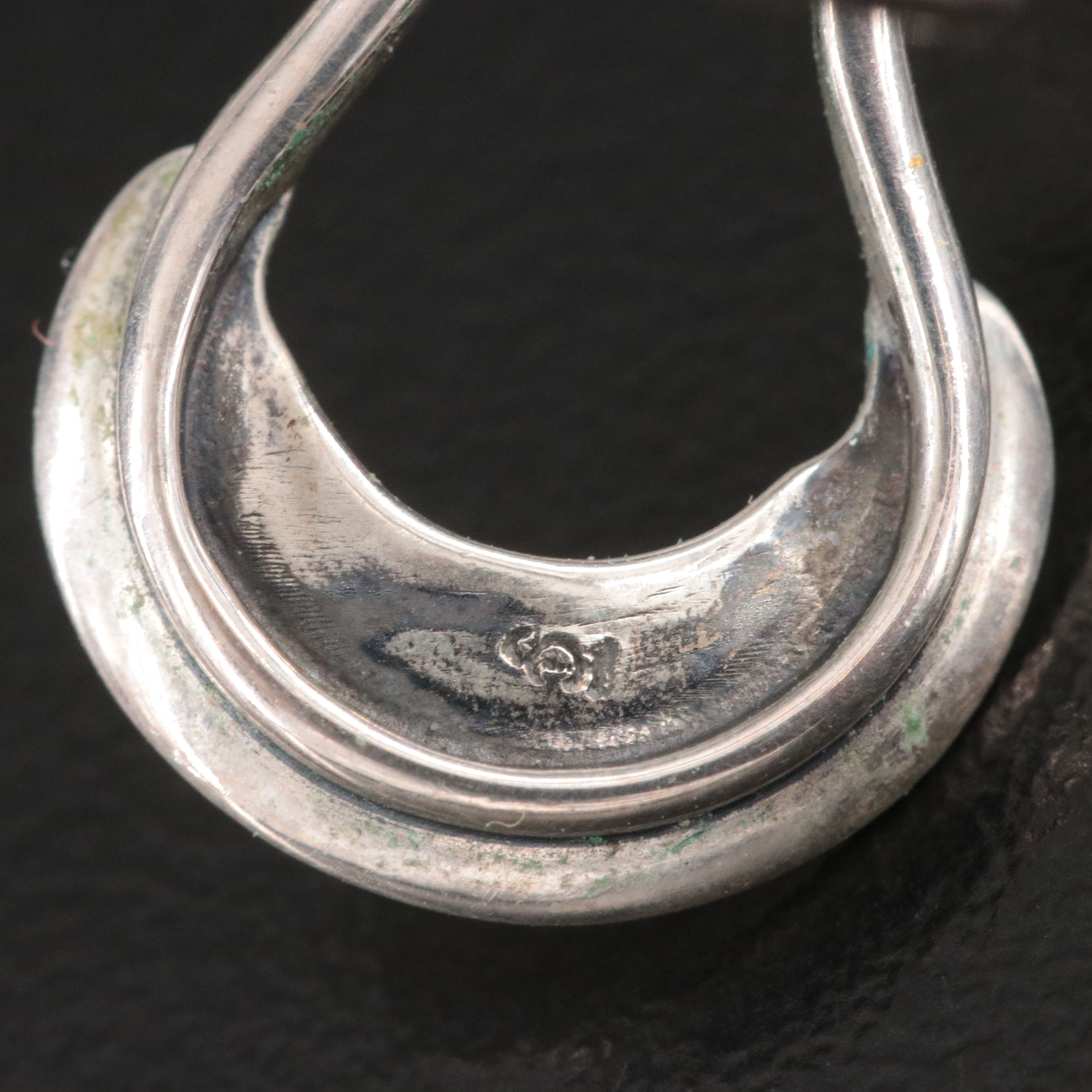 David Yurman Albion Sterling and 14K Earrings