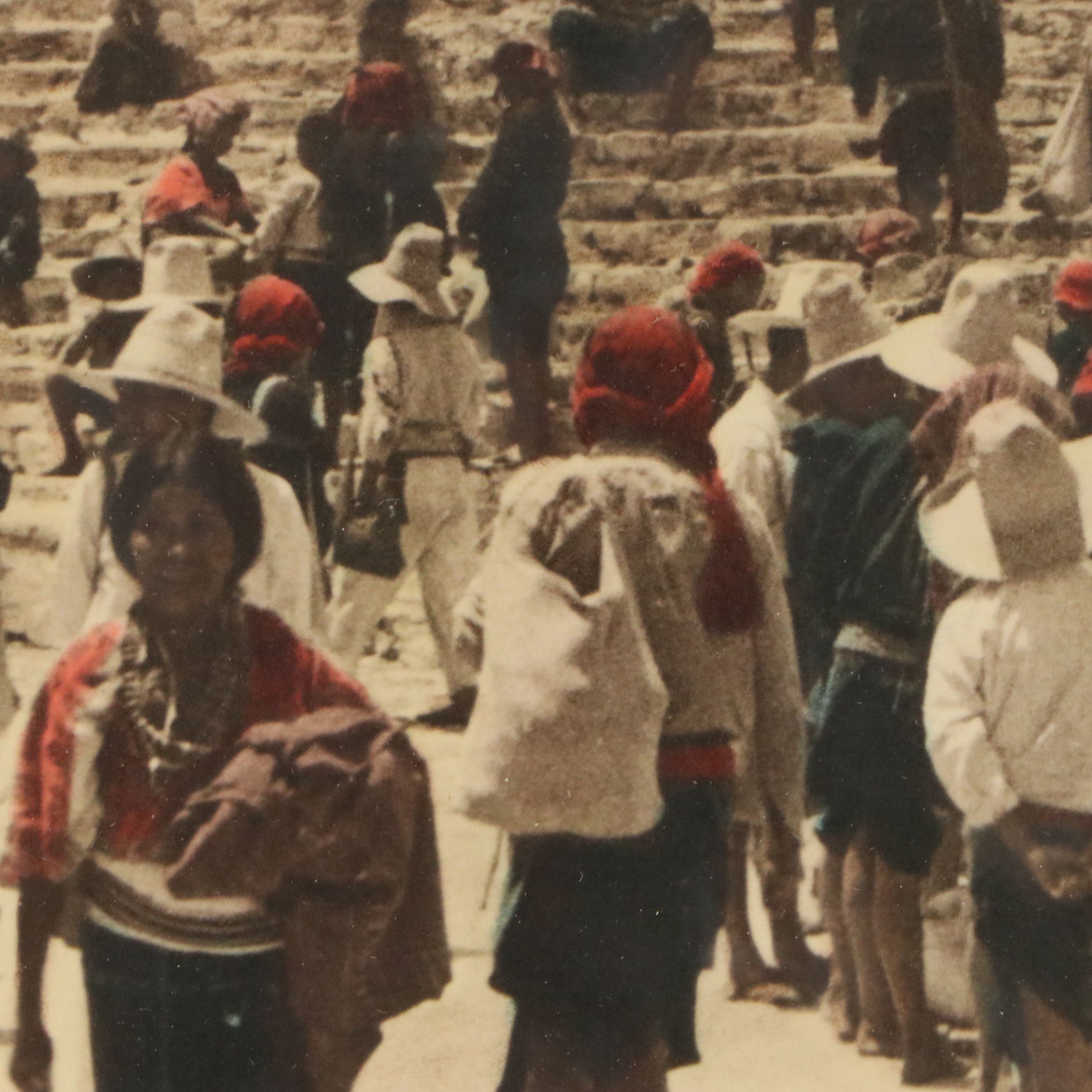 Roberto Eichenberger Hand-Colored Silver Gelatin Photograph "Chichicastenango"