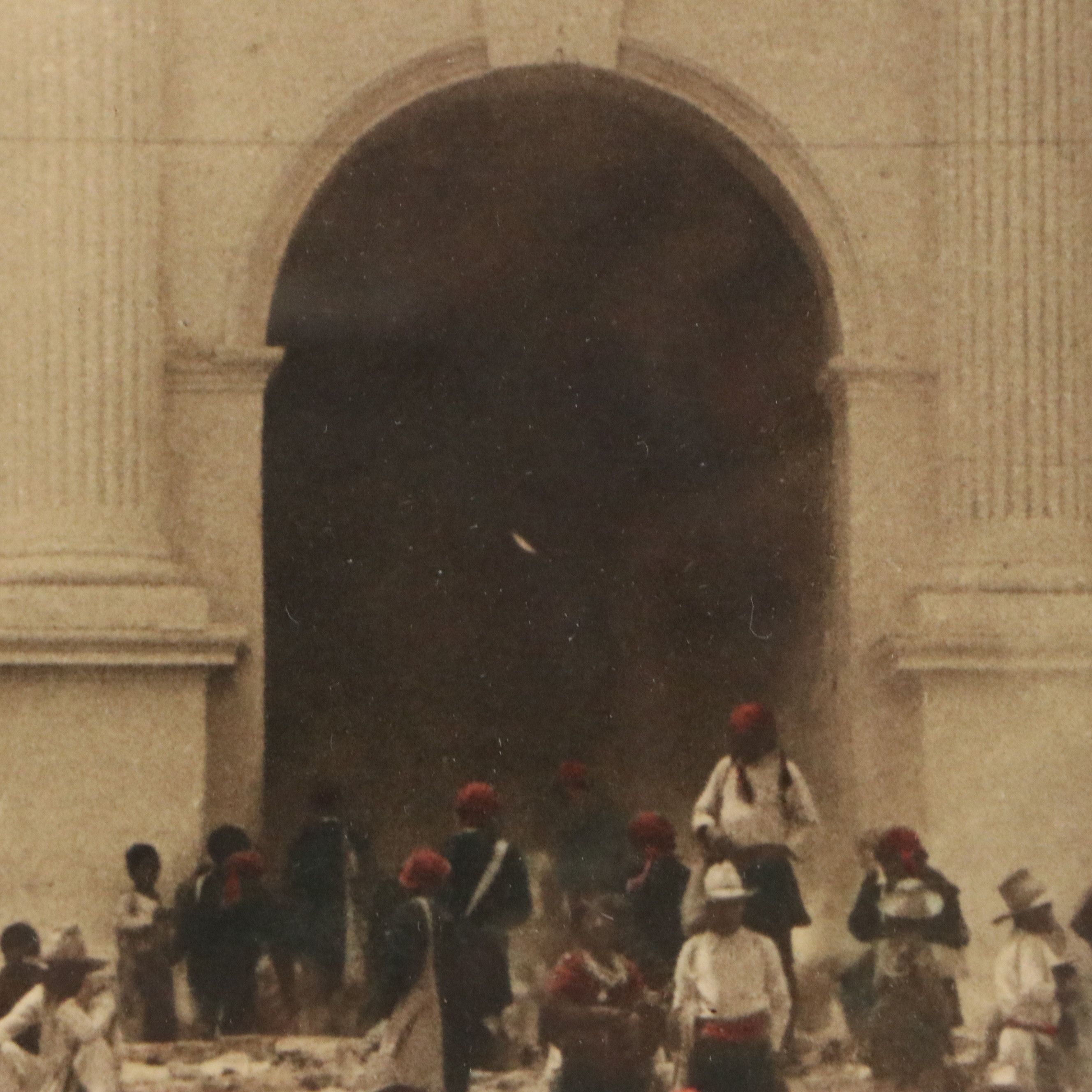 Roberto Eichenberger Hand-Colored Silver Gelatin Photograph "Chichicastenango"