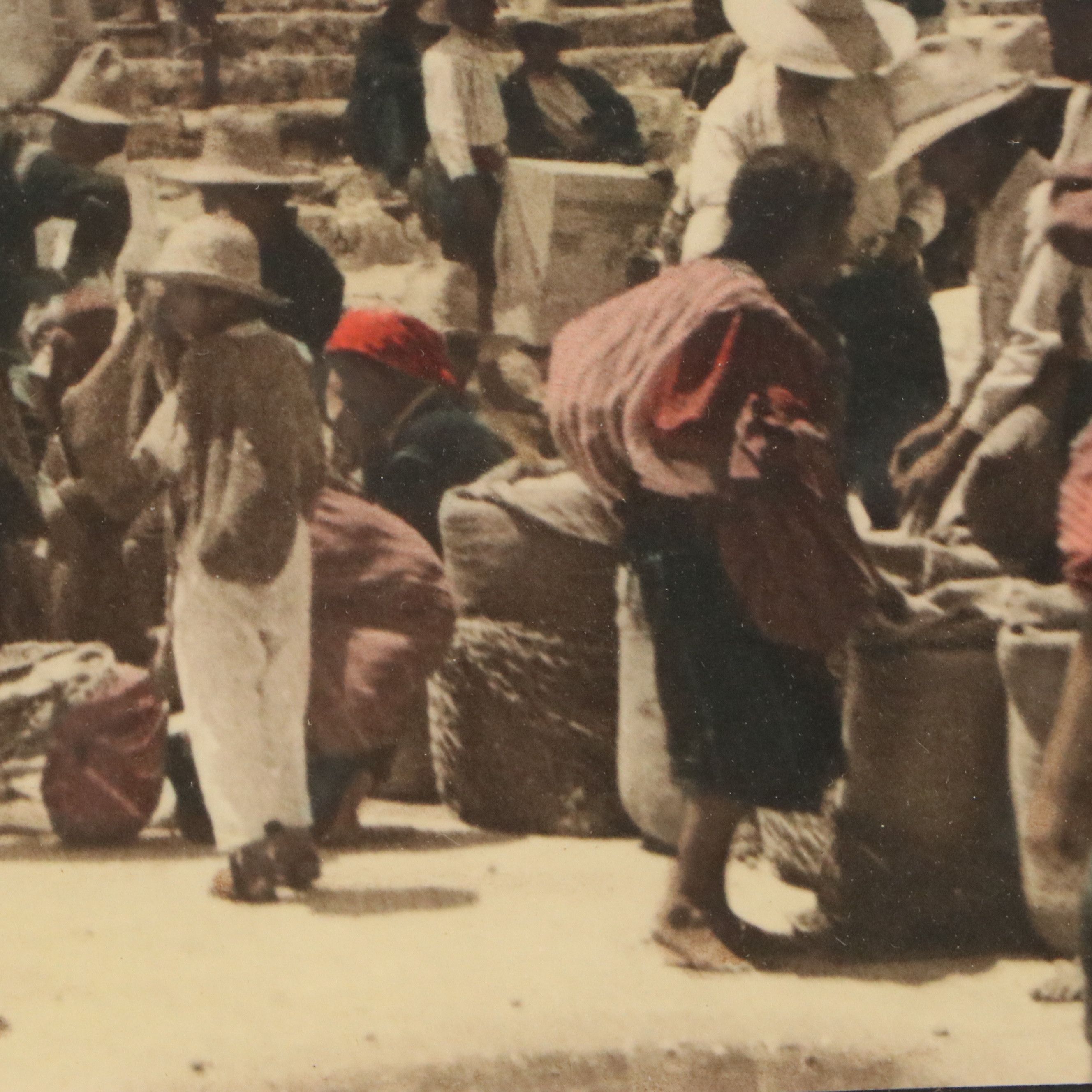 Roberto Eichenberger Hand-Colored Silver Gelatin Photograph "Chichicastenango"