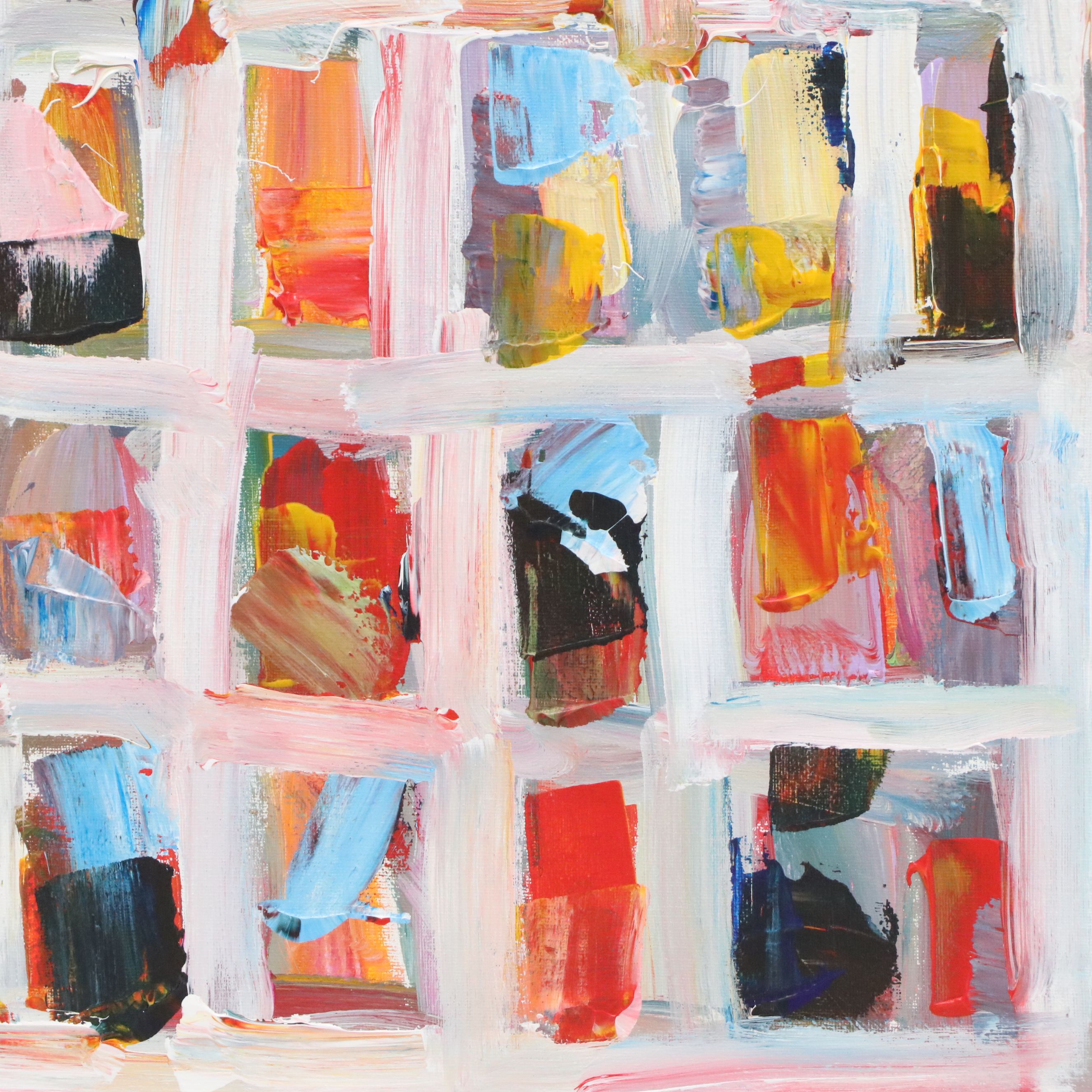 Leif Janek Abstract Acrylic Painting, 2026