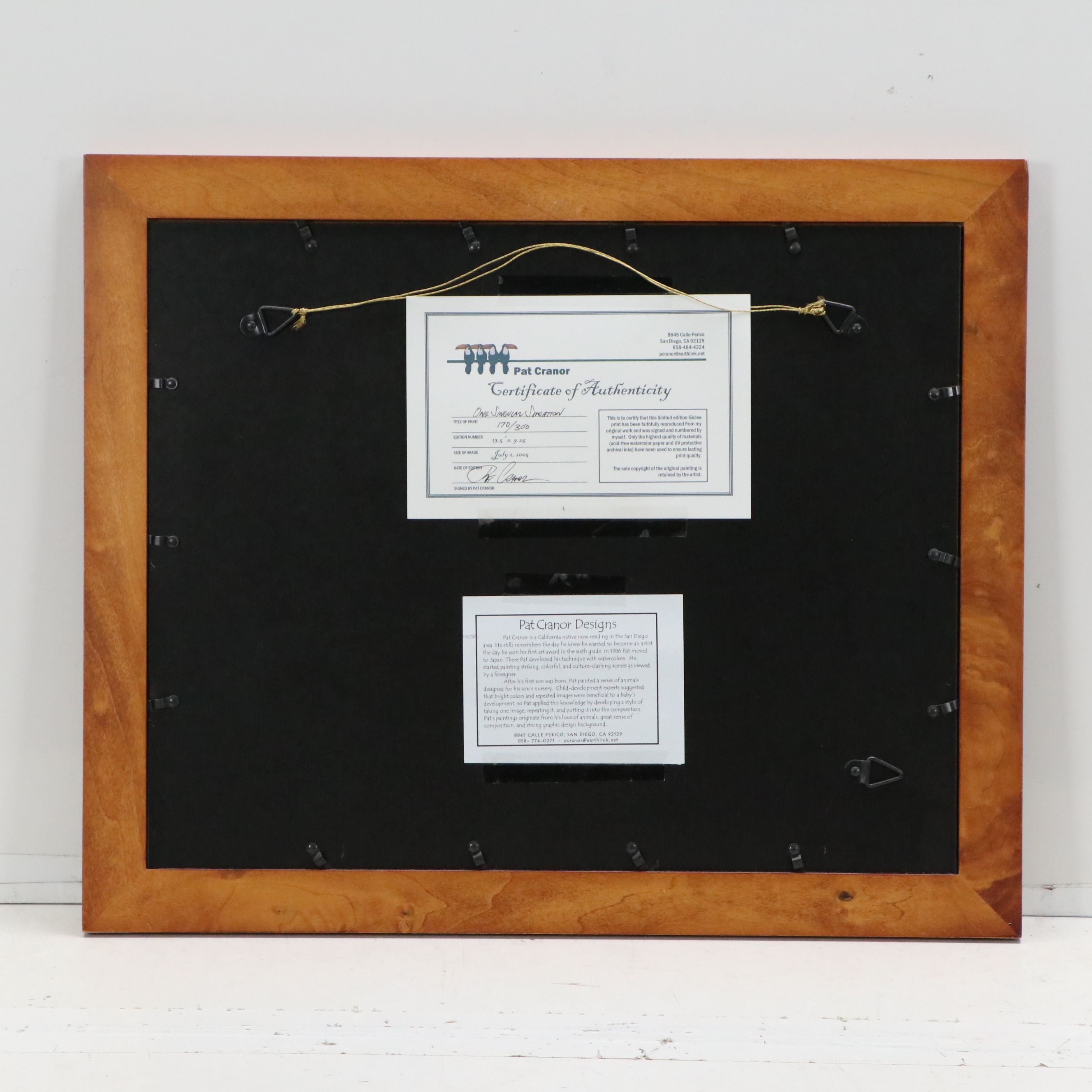 Pat Cranor Digital Print "One Singular Sensation" | EBTH