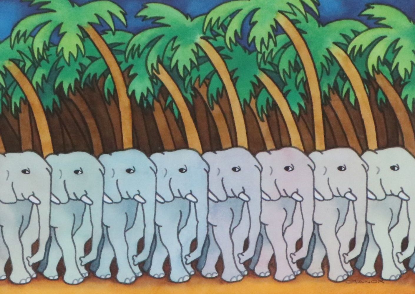 Pat Cranor Digital Print "One Singular Sensation" | EBTH