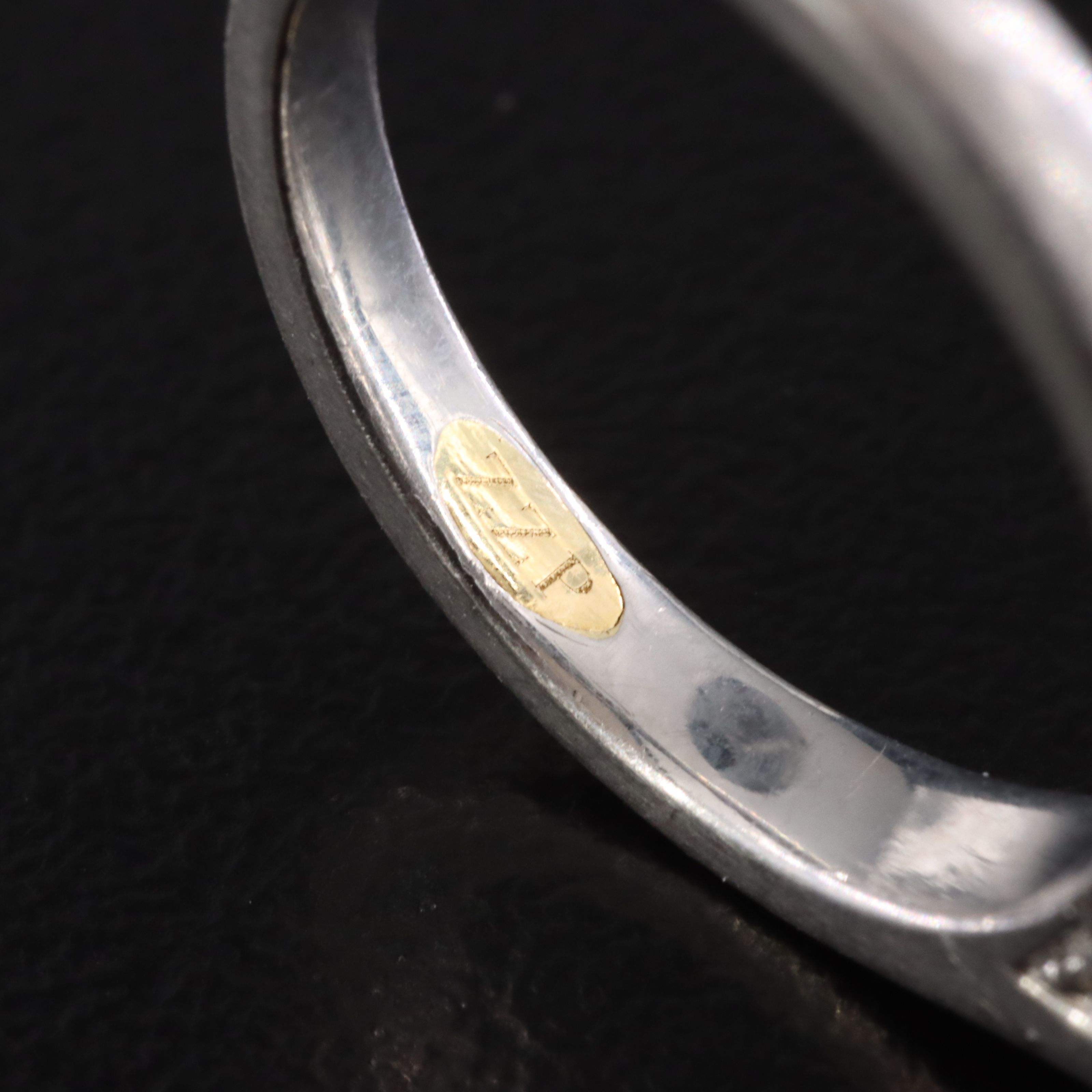 Platinum 0.05 CTW Diamond Semi Mount Ring