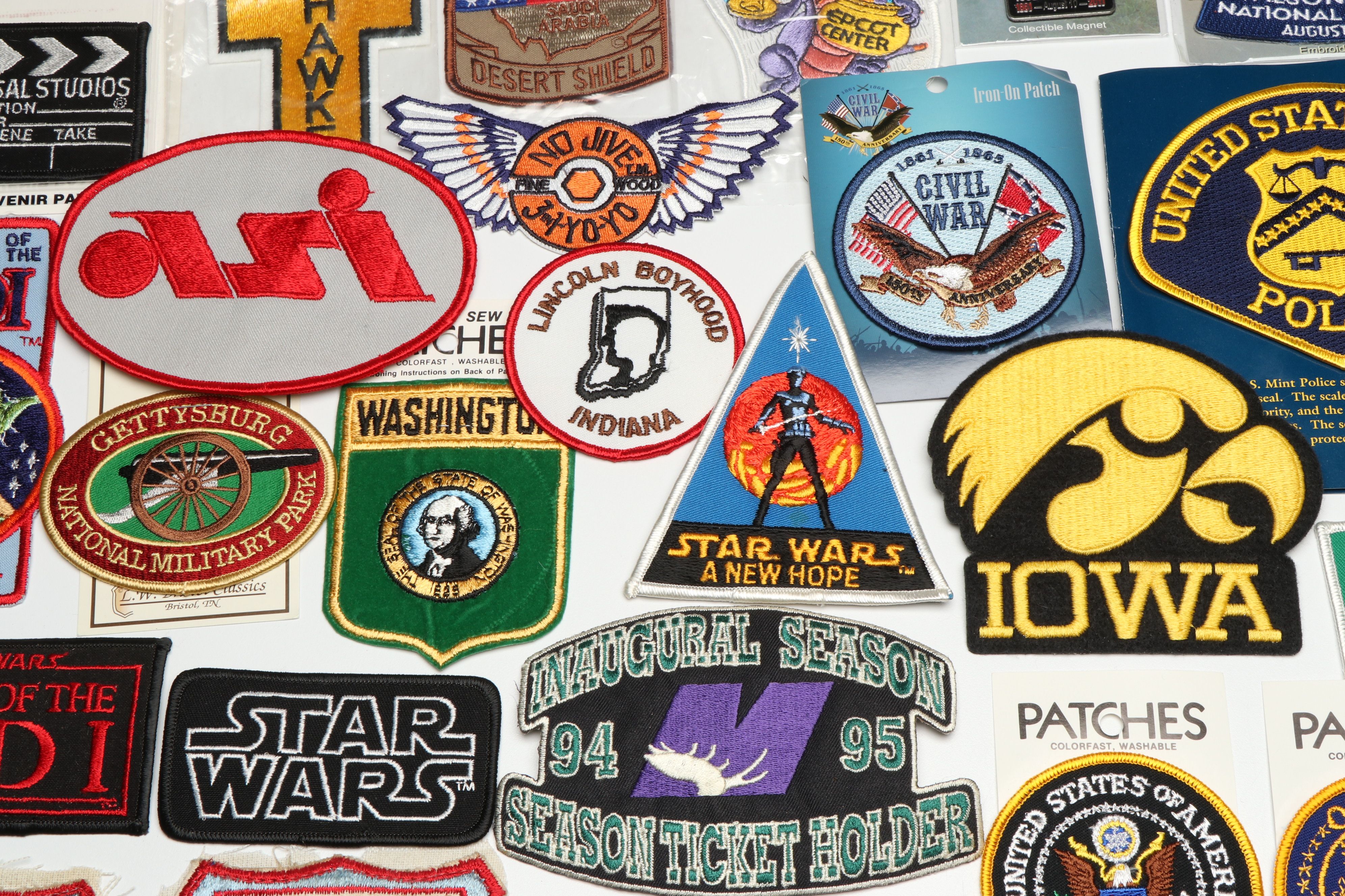 Star Wars, Epcot, Ford Motors and More Souvenir Patches