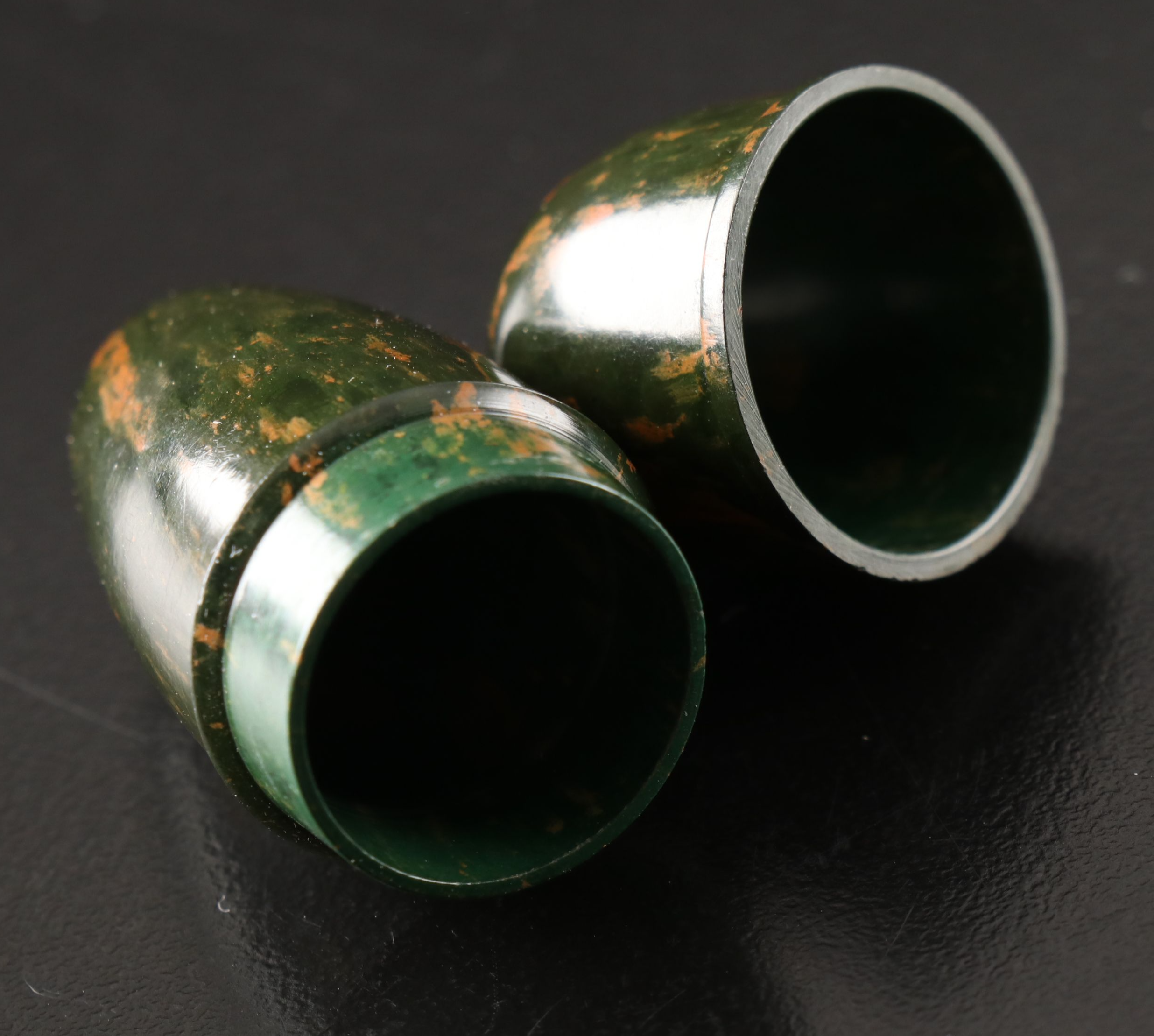 Sterling Silver Thimbles and Glove Darner with Thimble Holders