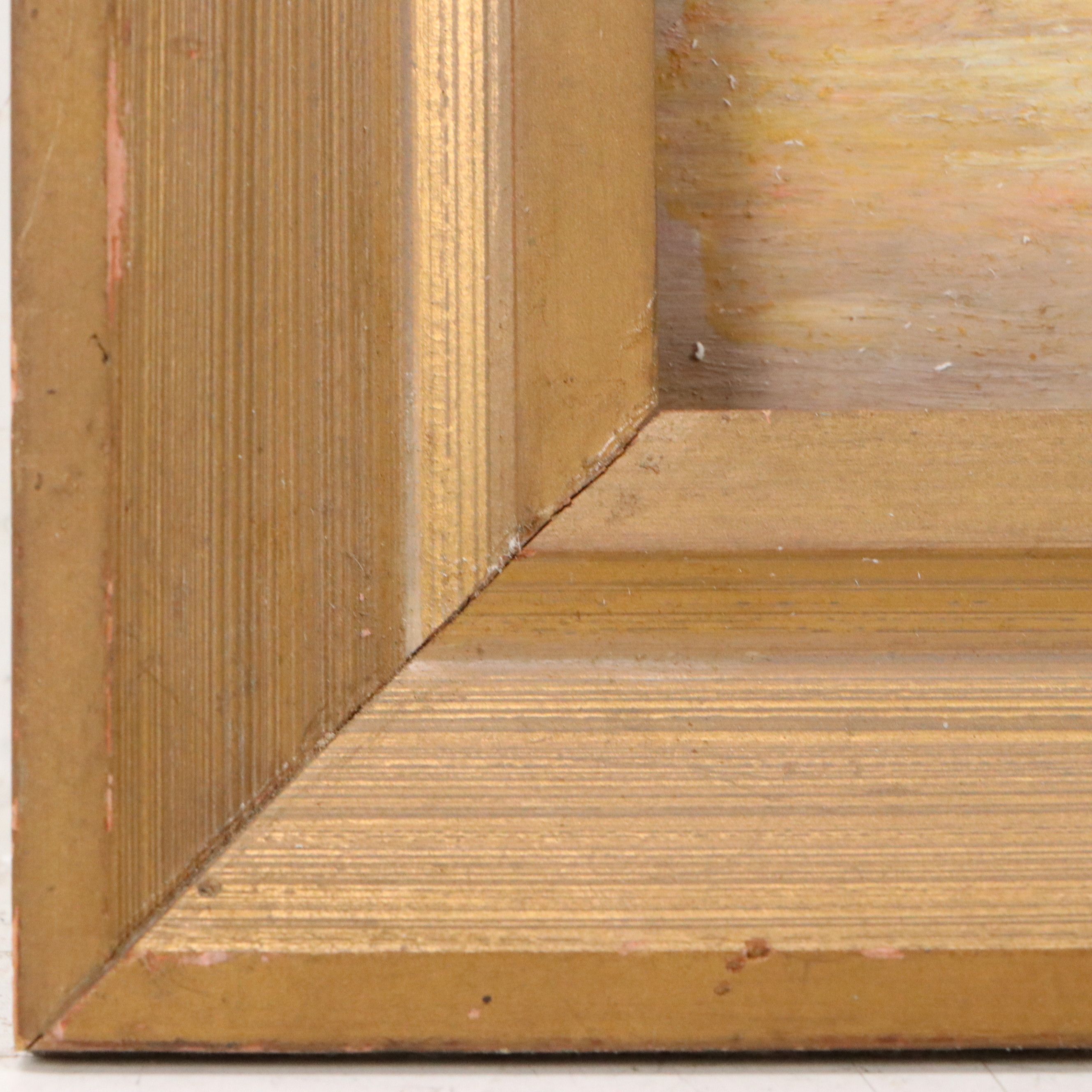 Rudolph Otto Mountainous Landscape with Small Village, Early to Mid-20th Century