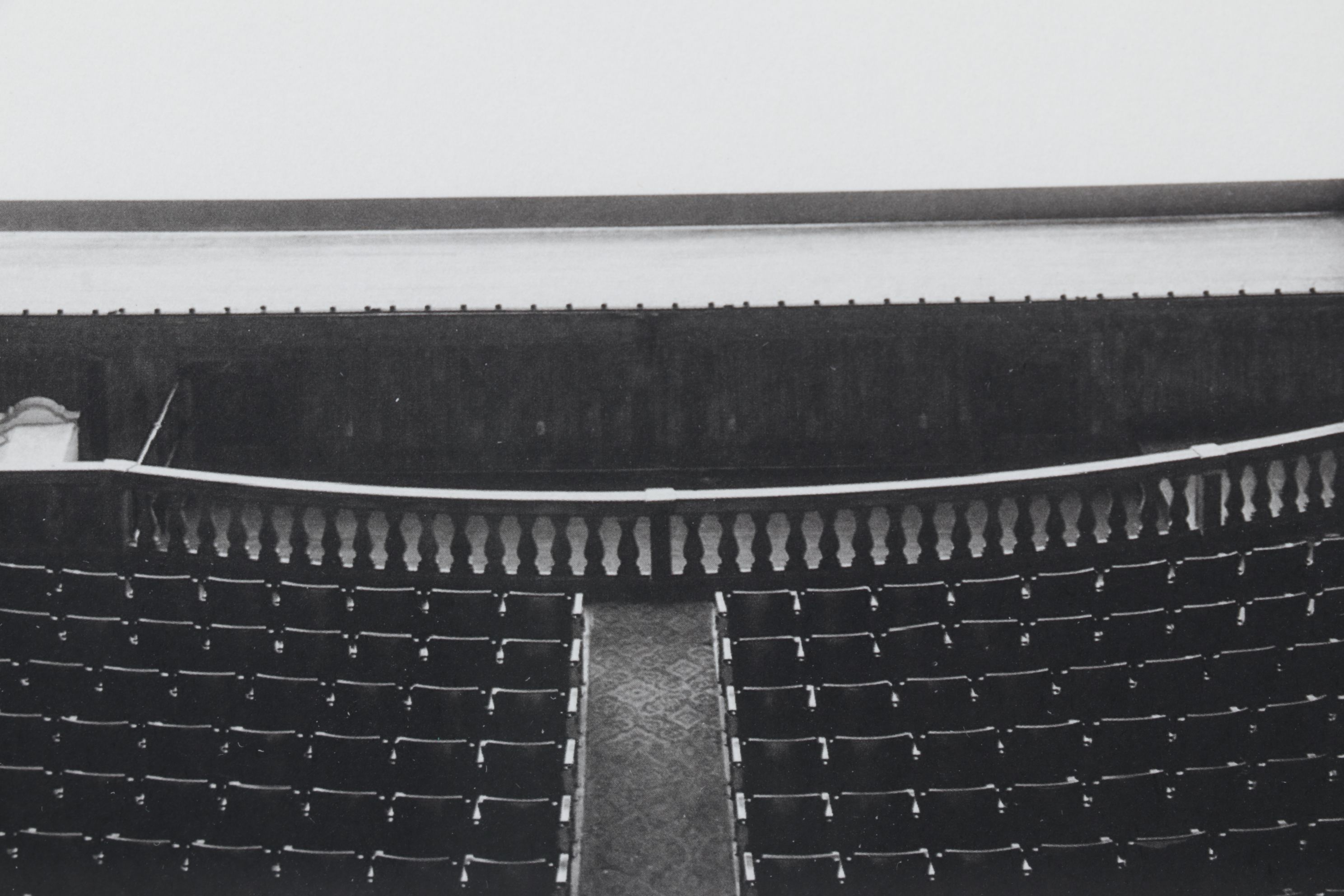 Hiroshi Sugimoto Offset Lithograph "Akron Civic, Ohio", 2016