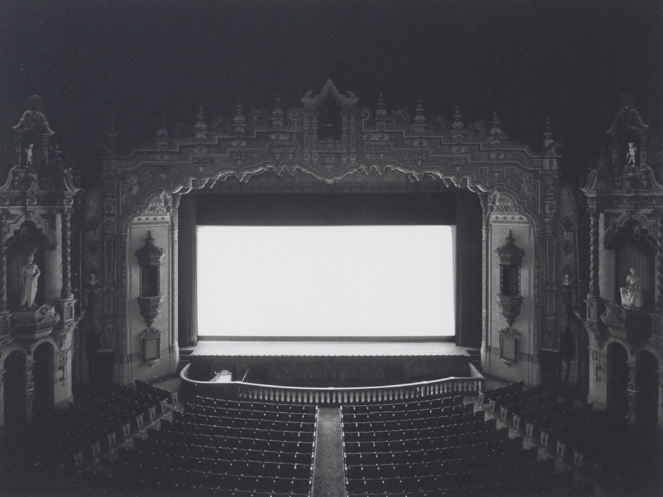 Hiroshi Sugimoto Offset Lithograph "Akron Civic, Ohio", 2016