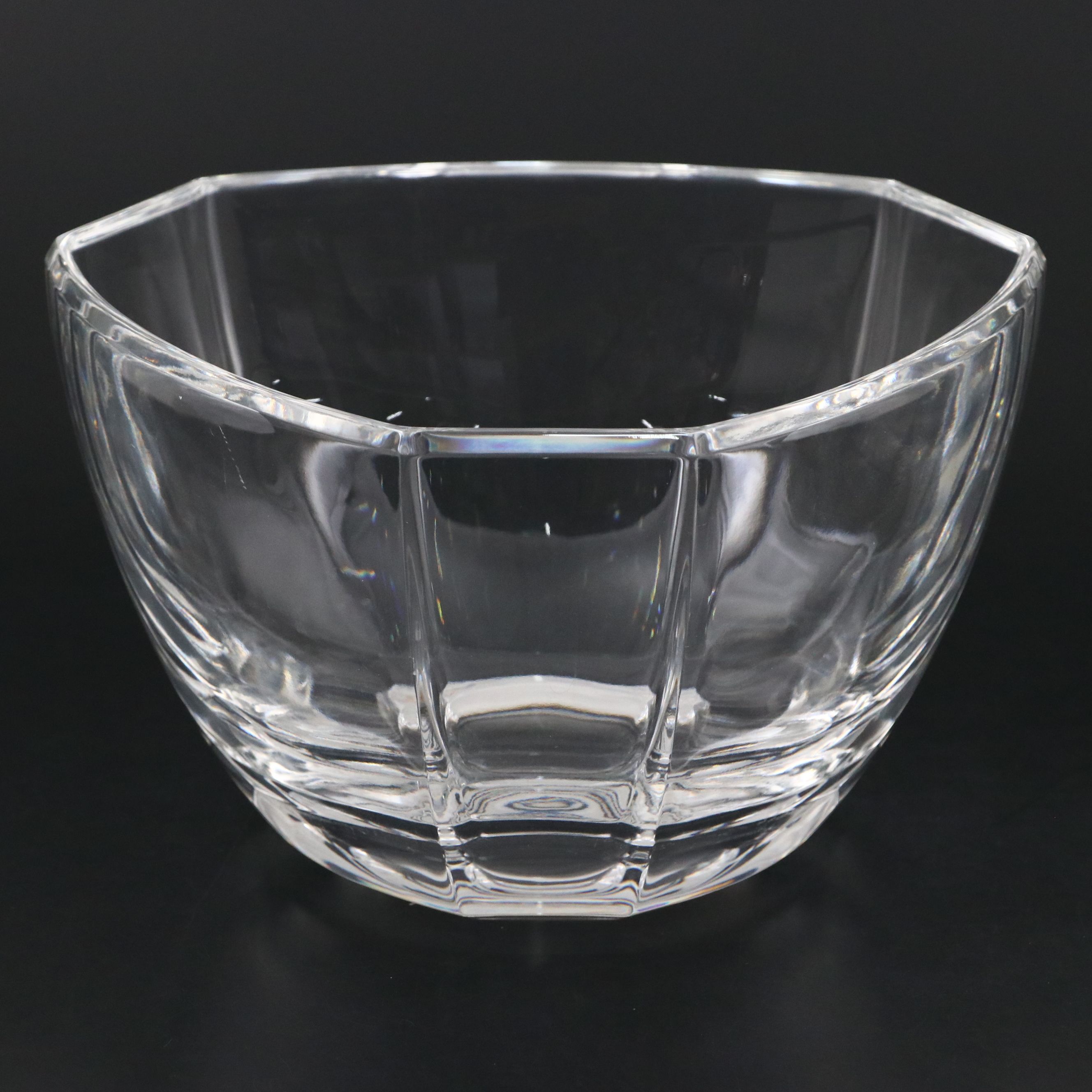 Tiffany & Co. "New York City Skyline" Crystal Bowl
