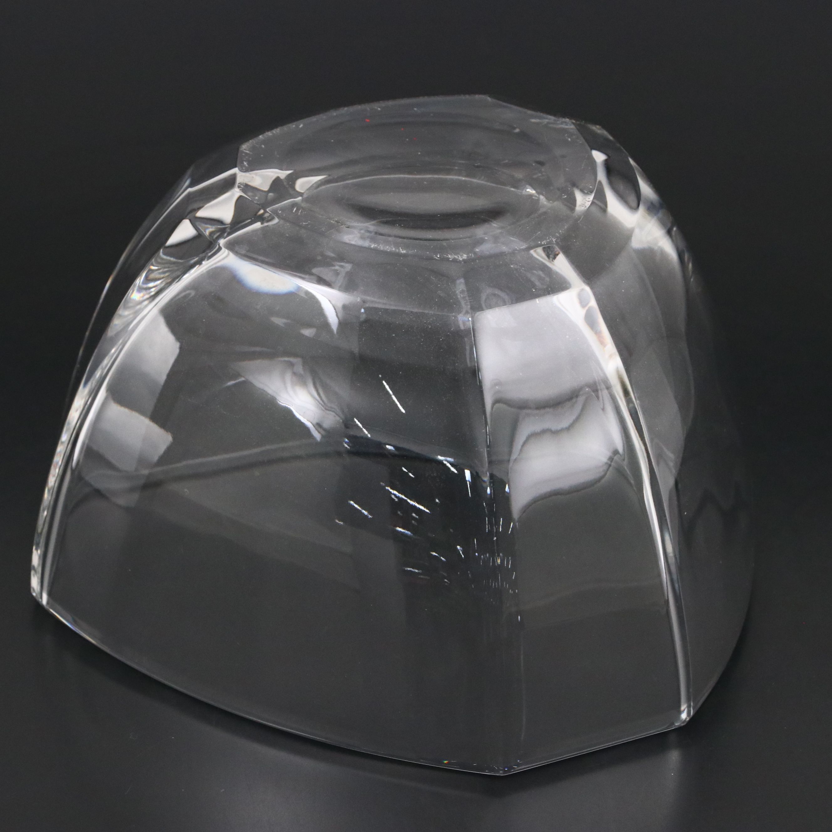 Tiffany & Co. "New York City Skyline" Crystal Bowl