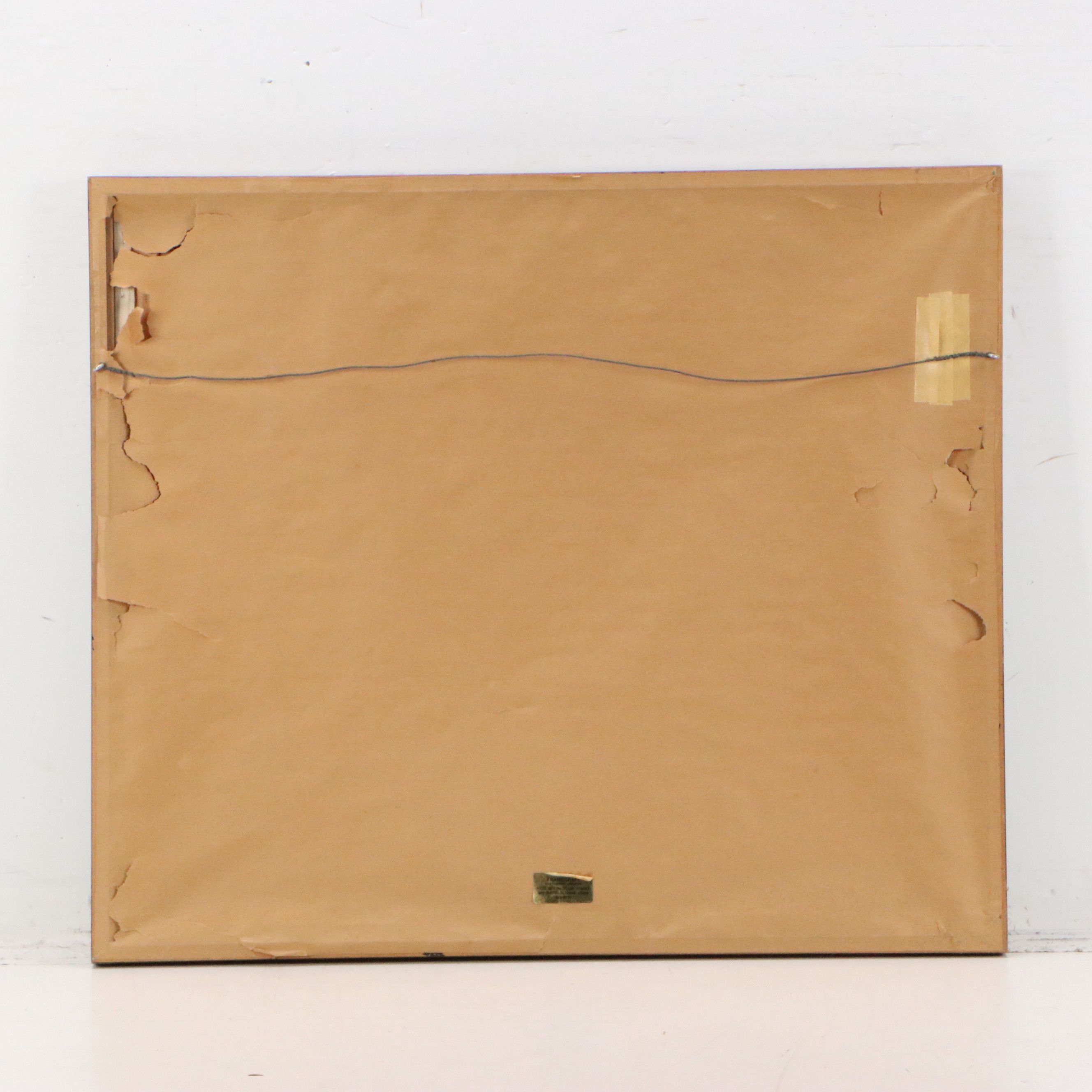 Bingham Abstract Geometric Acrylic Painting